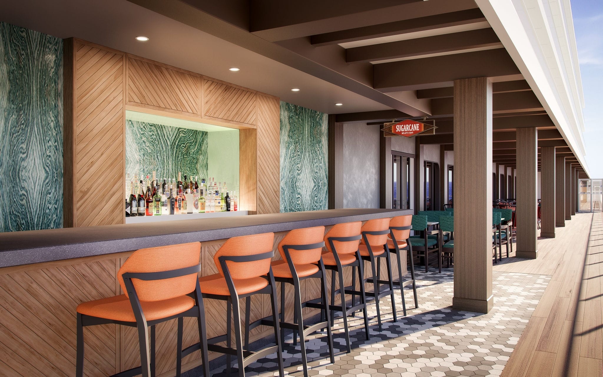 Norwegian Encore Sugarcane on the Waterfront