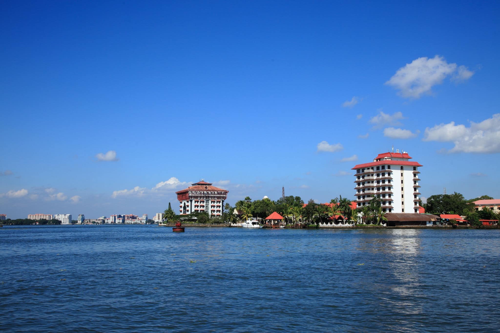 City of Cochin, a view from the sea