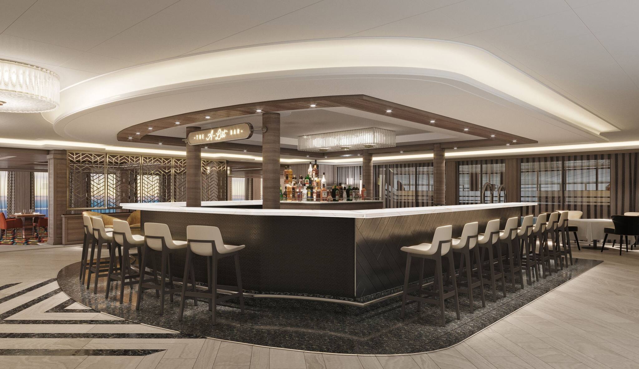 Norwegian Encore The A-List Bar