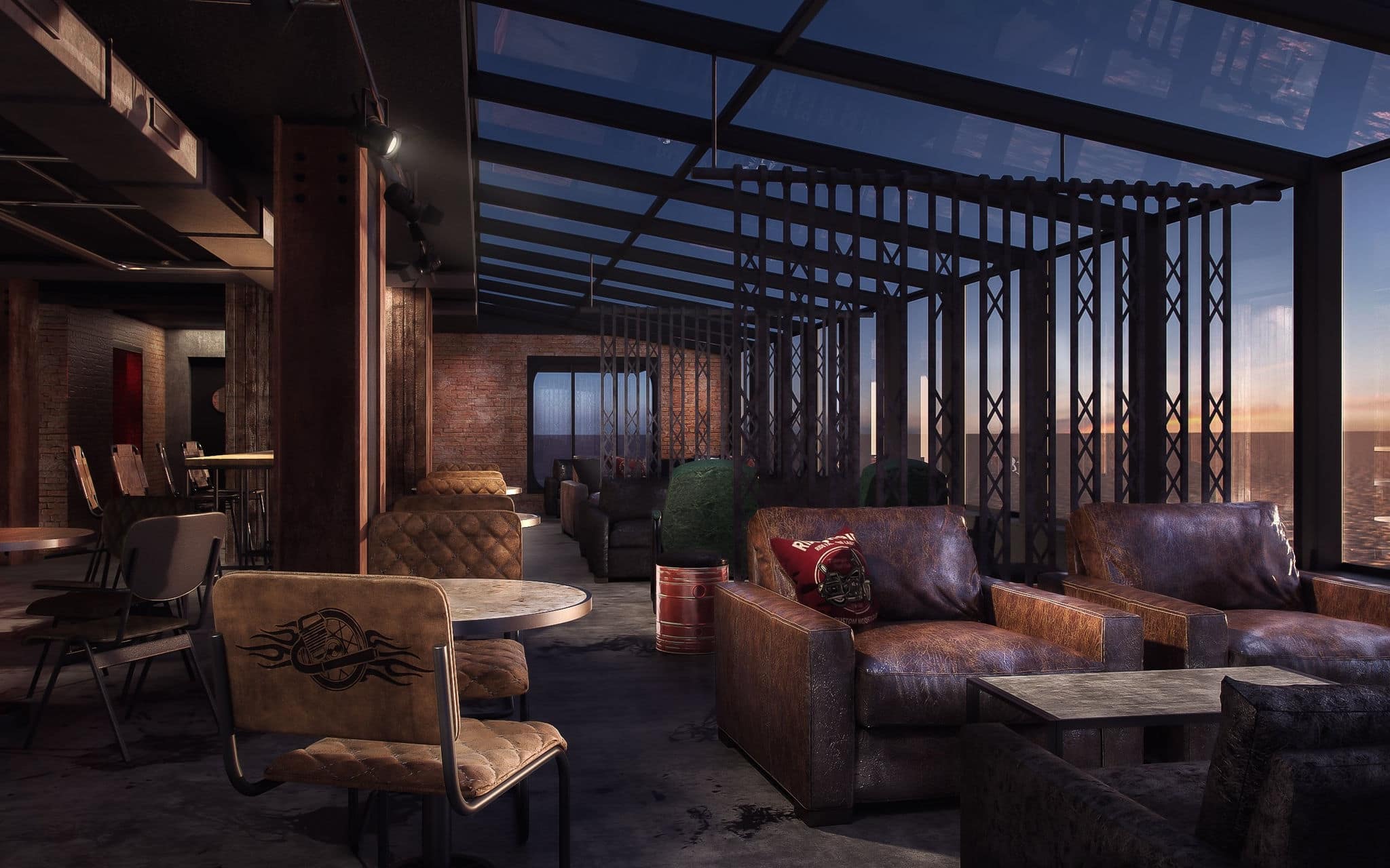 Norwegian Encore The District Lounge