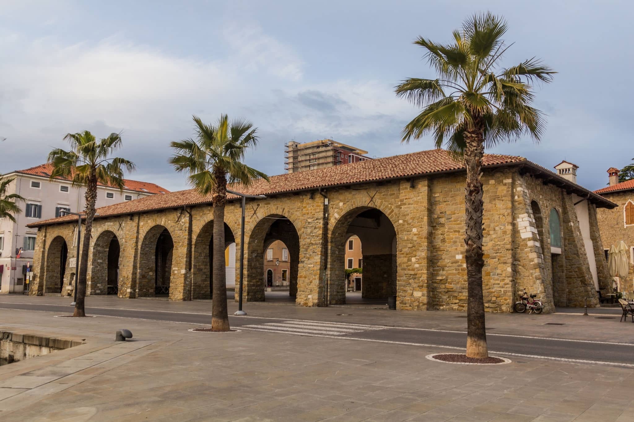 Old salt warehouse Taverna in Koper, Slovenia