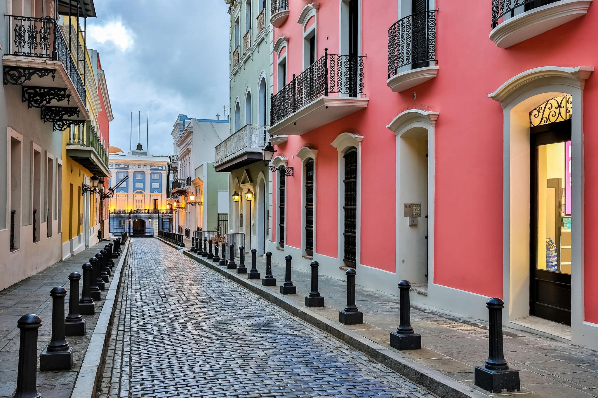 Street in old San Juan, Puerto Rico