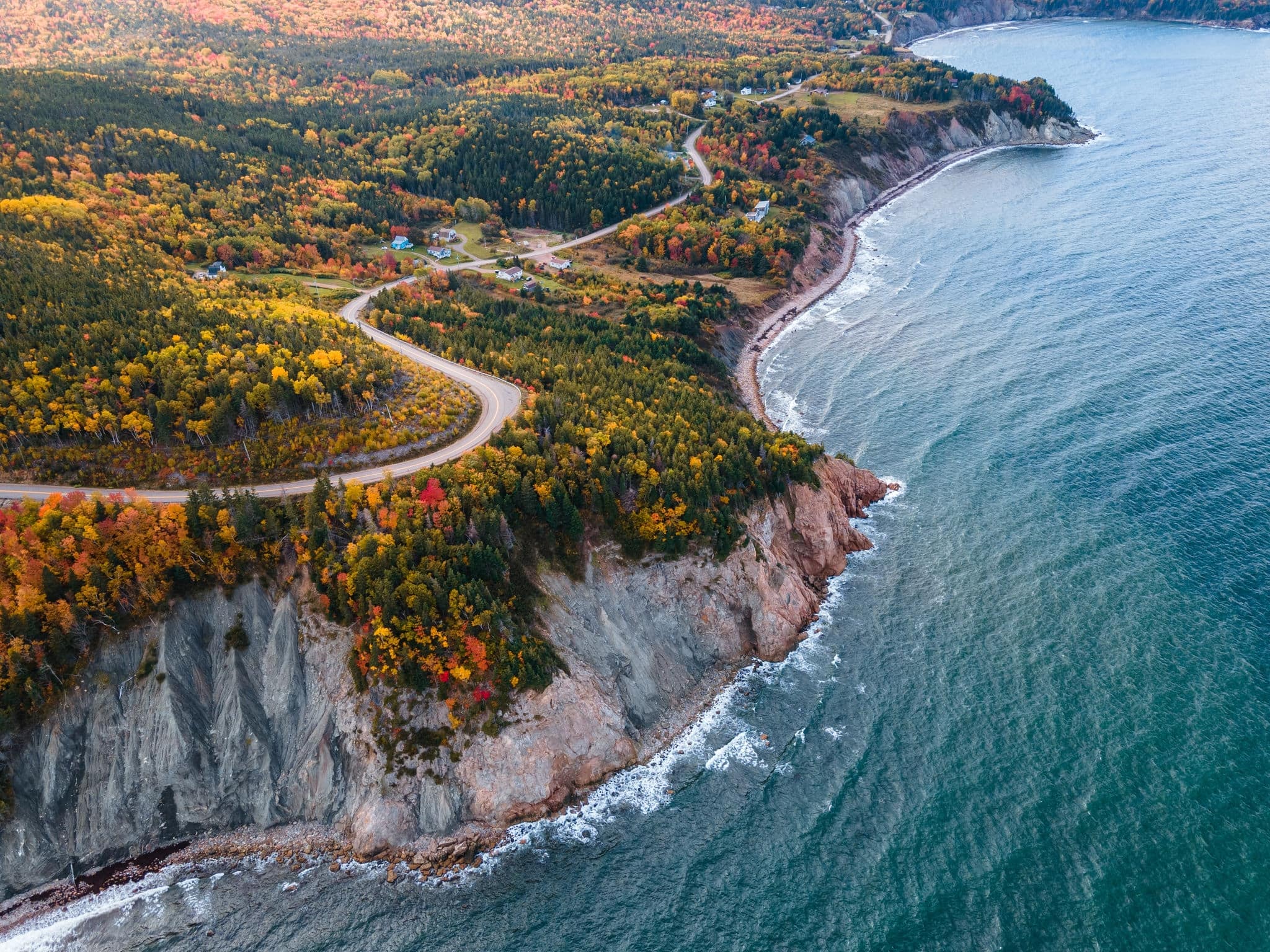 Scotch Head in Cape Breton Island, Nova Scotia, Canada