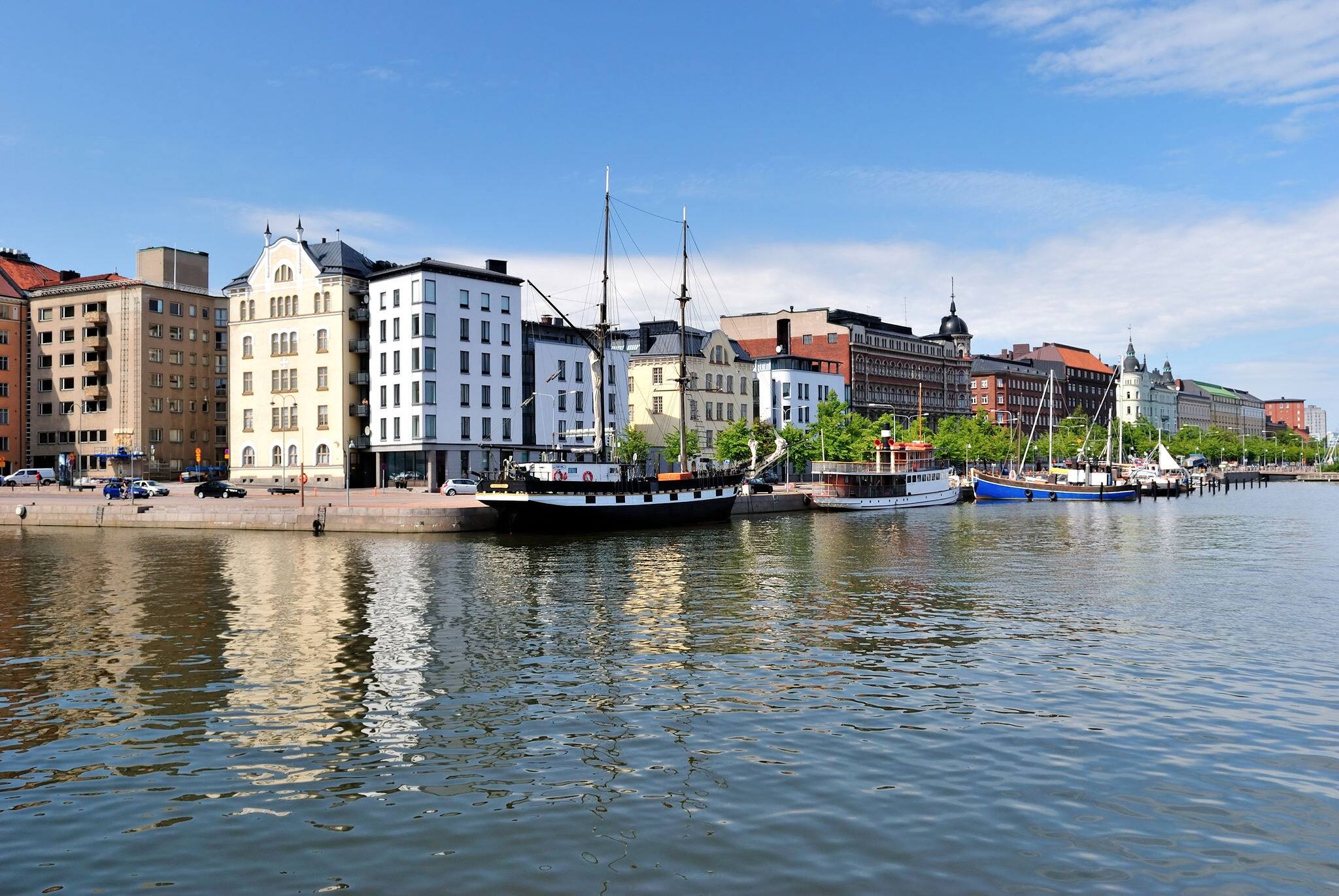 The Northern Quay in Helsinki.