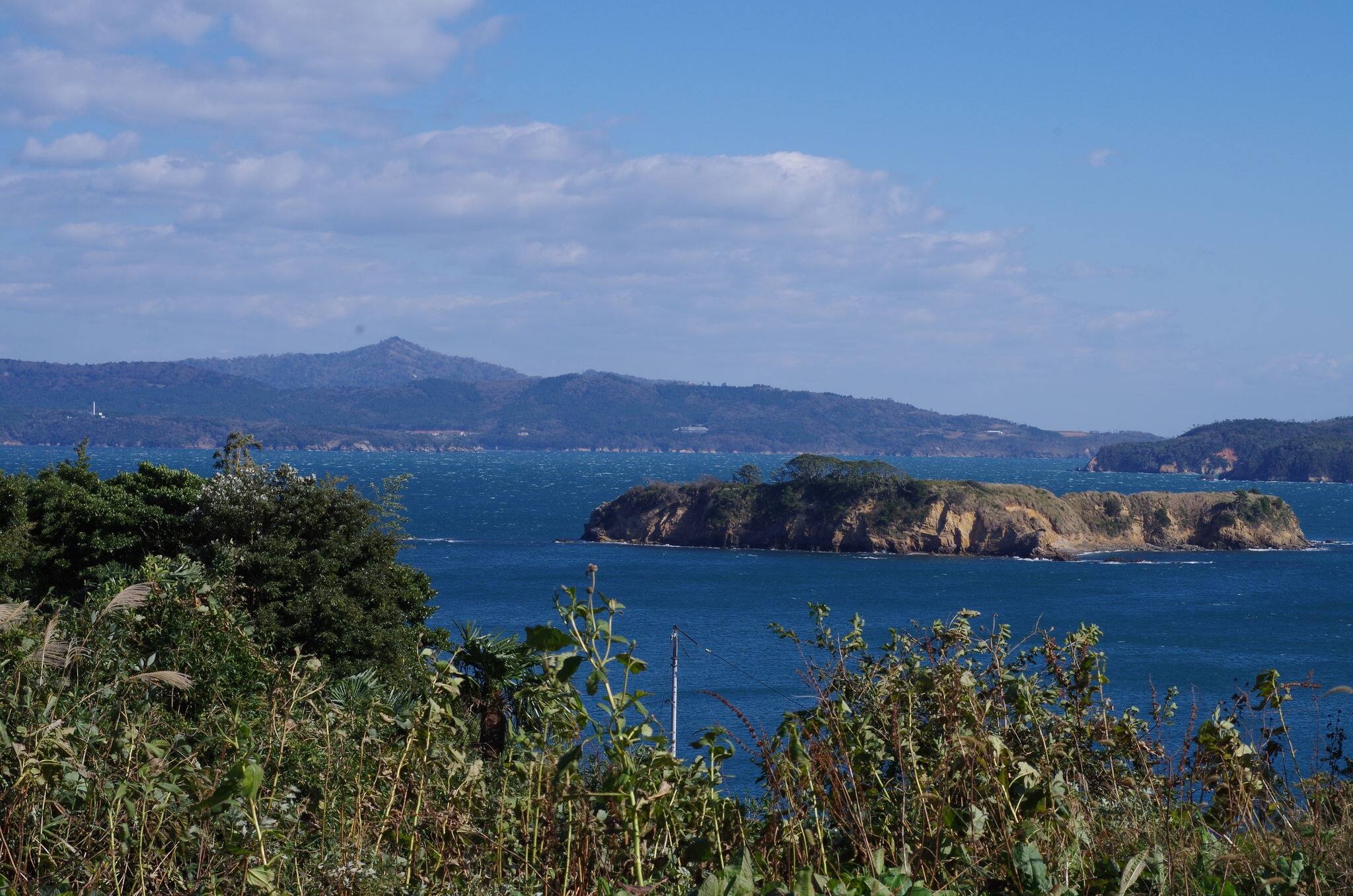 Island in Ishinomaki, Miyagi, Japan