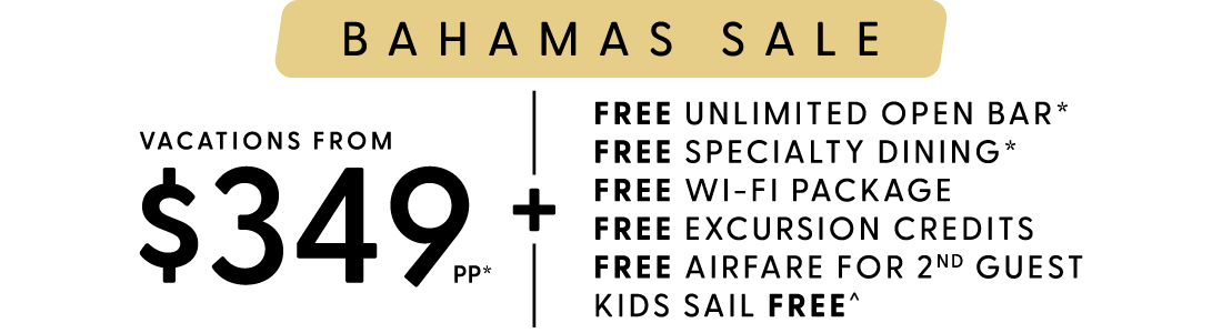 50% OFF All Cruises