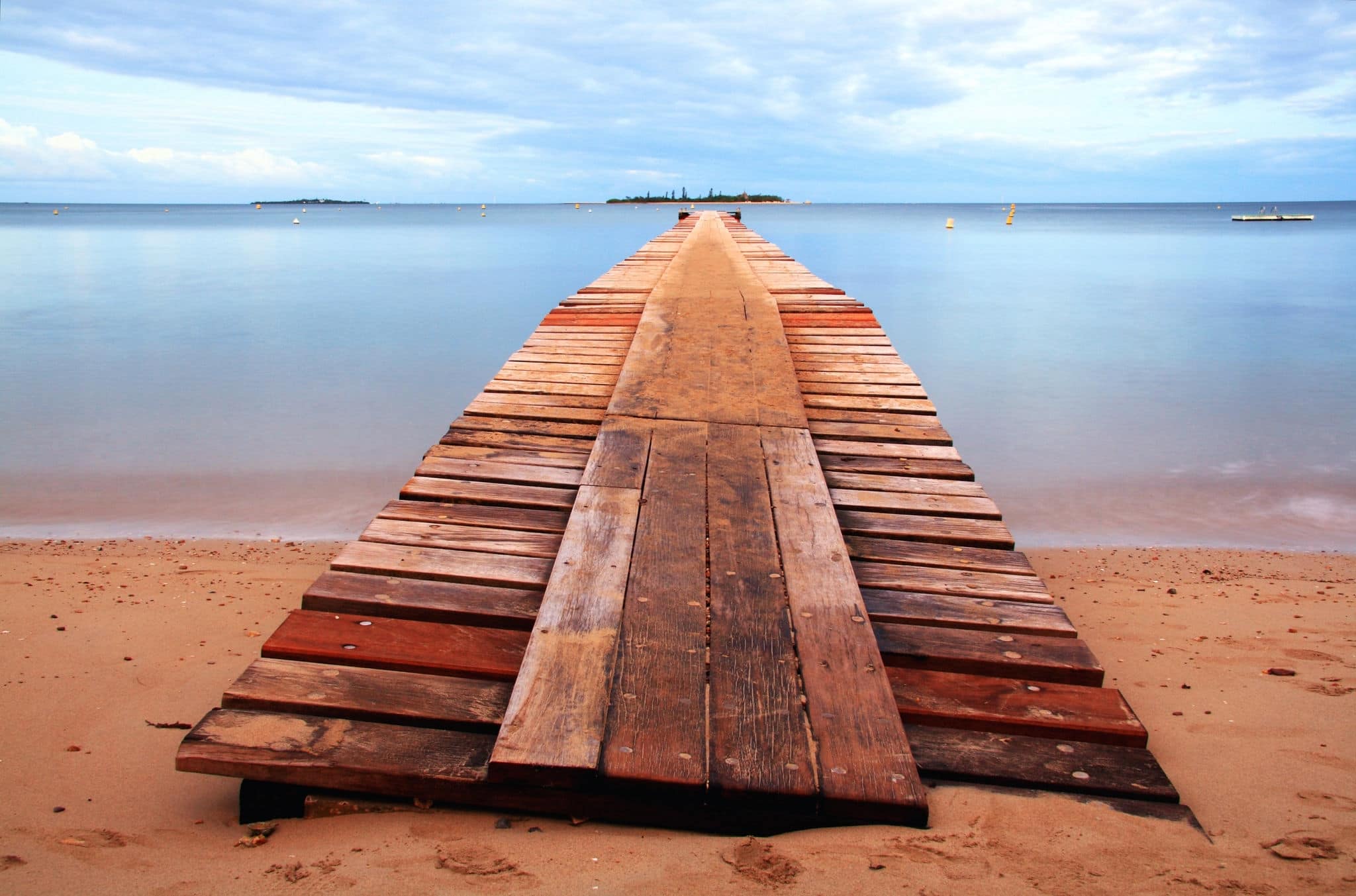 View of a beach at New Caledonia