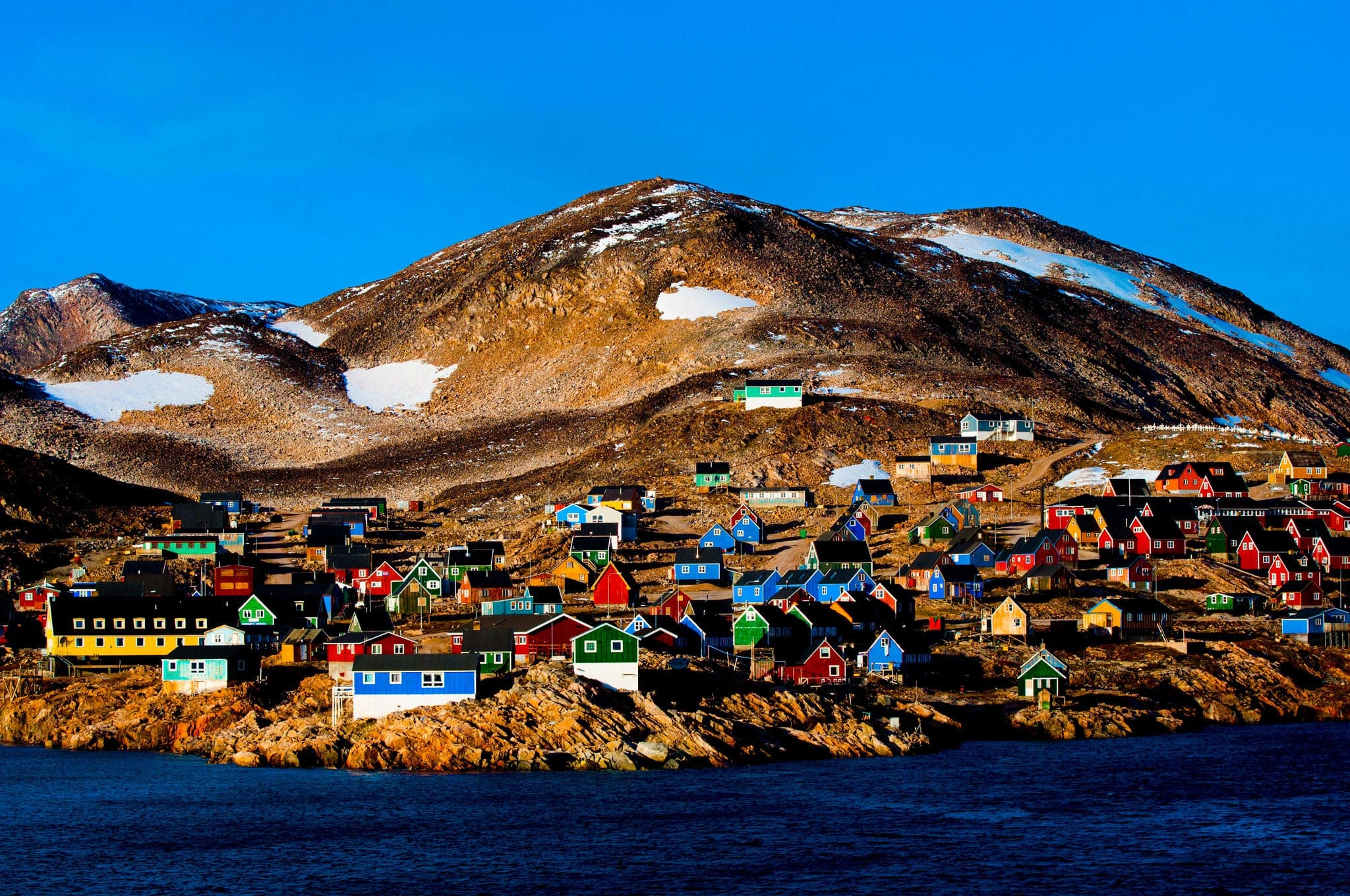 Colorful Ittoqqortoormiit Village - Greenland