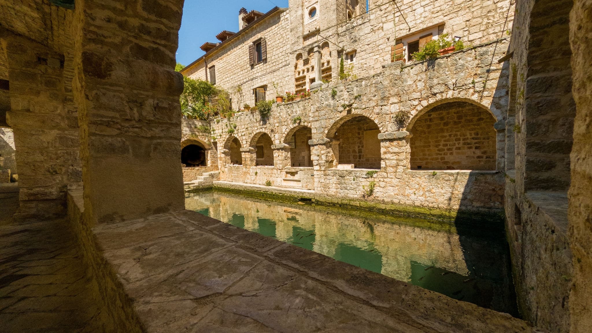 Tvrdalj Castle at Stari Grad Croatia amazing castle garden scenery