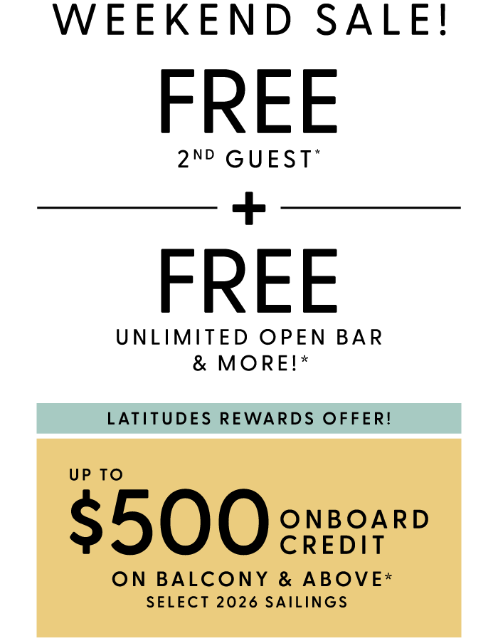 50% OFF All Cruises