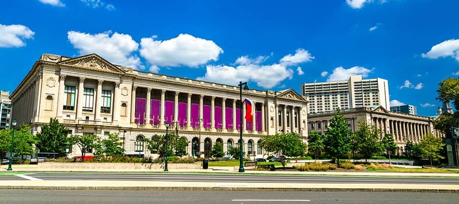 The Parkway Central Library is located at 1901 Vine Street in Philadelphia, PA.