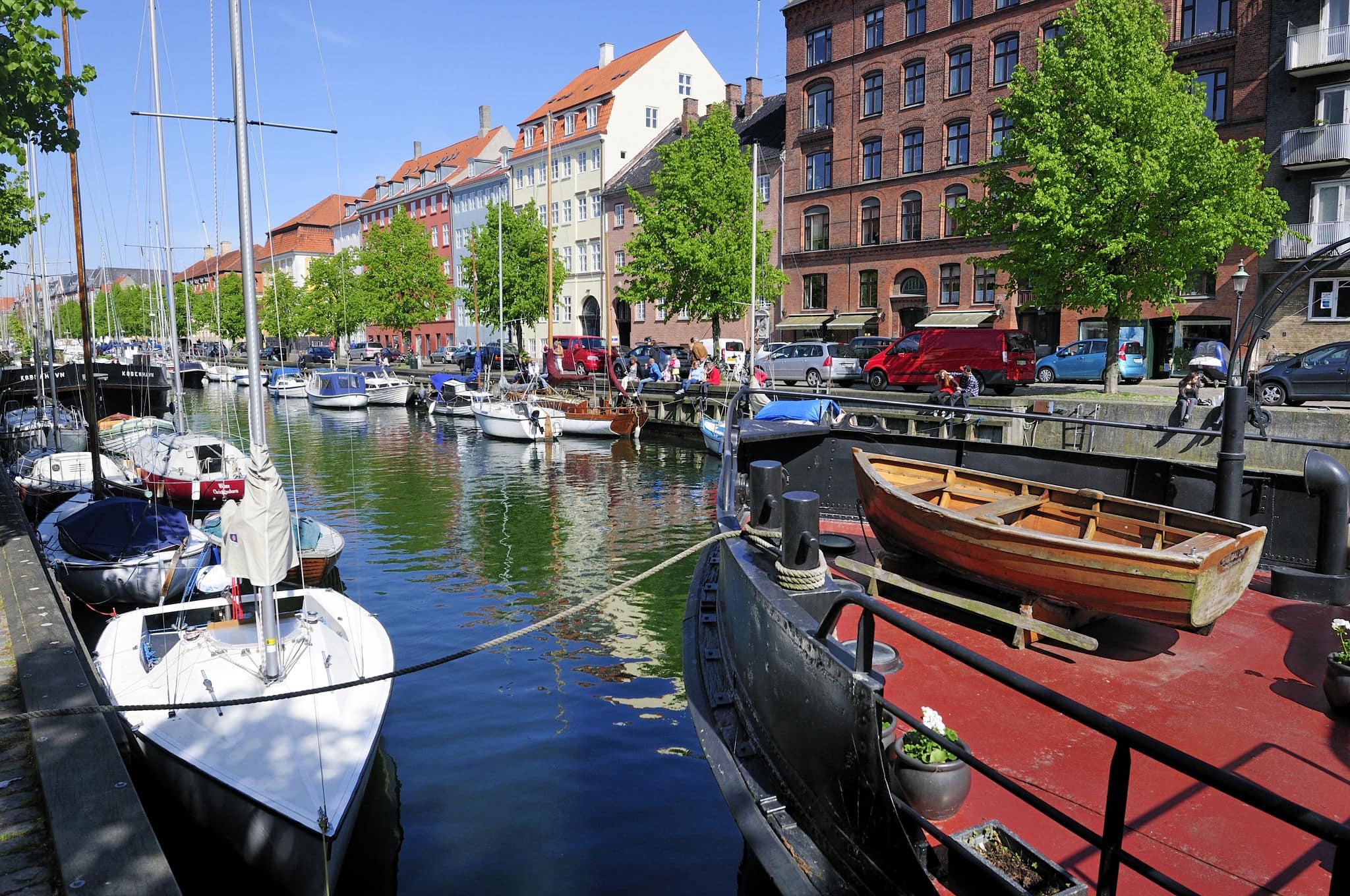 Christianshavn in Copenhagen - Denmark