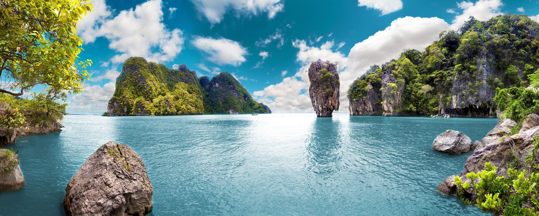 Scenery Thailand sea and island .Adventures and travel concept.Scenic landscape.Seascape