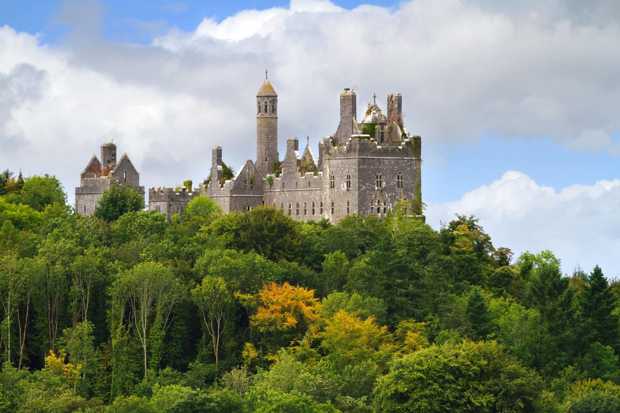 Dromore Castle in Co. Limerick, Ireland