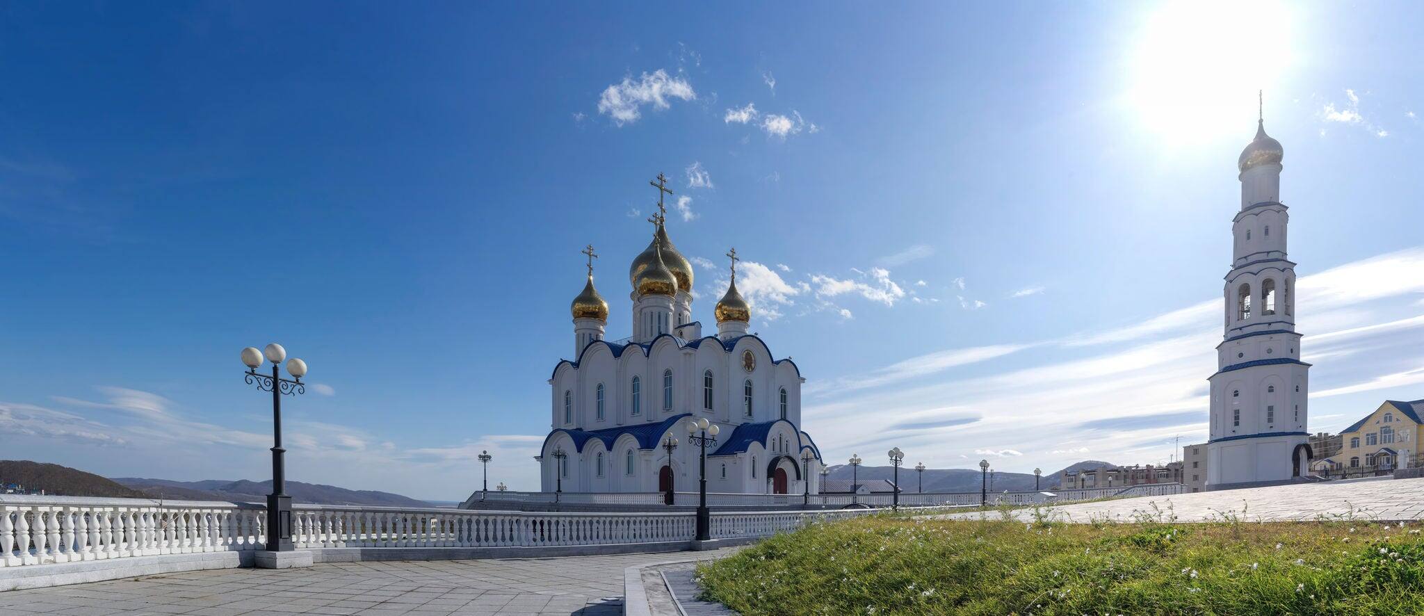 Russian Orthodox Cathedral - Petropavlovsk-Kamchatsky, Russia.