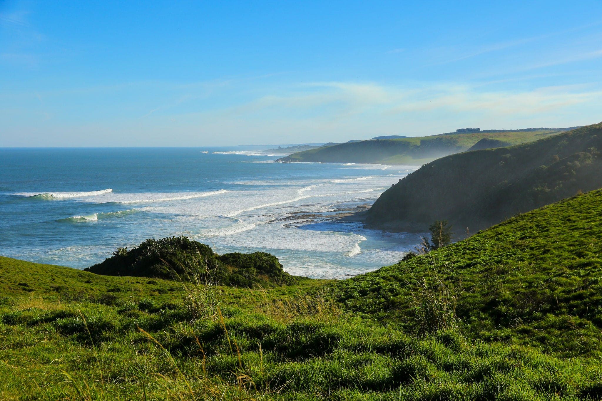Beach at the East London Coast Nature Reserve, Eastern Cape province, South Africa