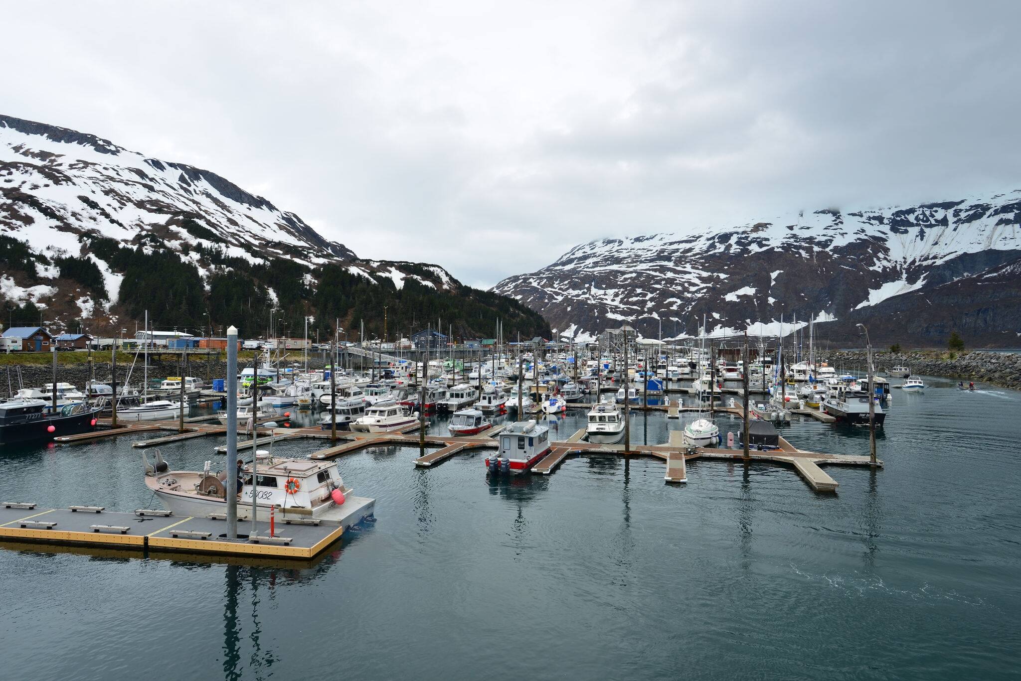 harbour of Whittier, alaska 