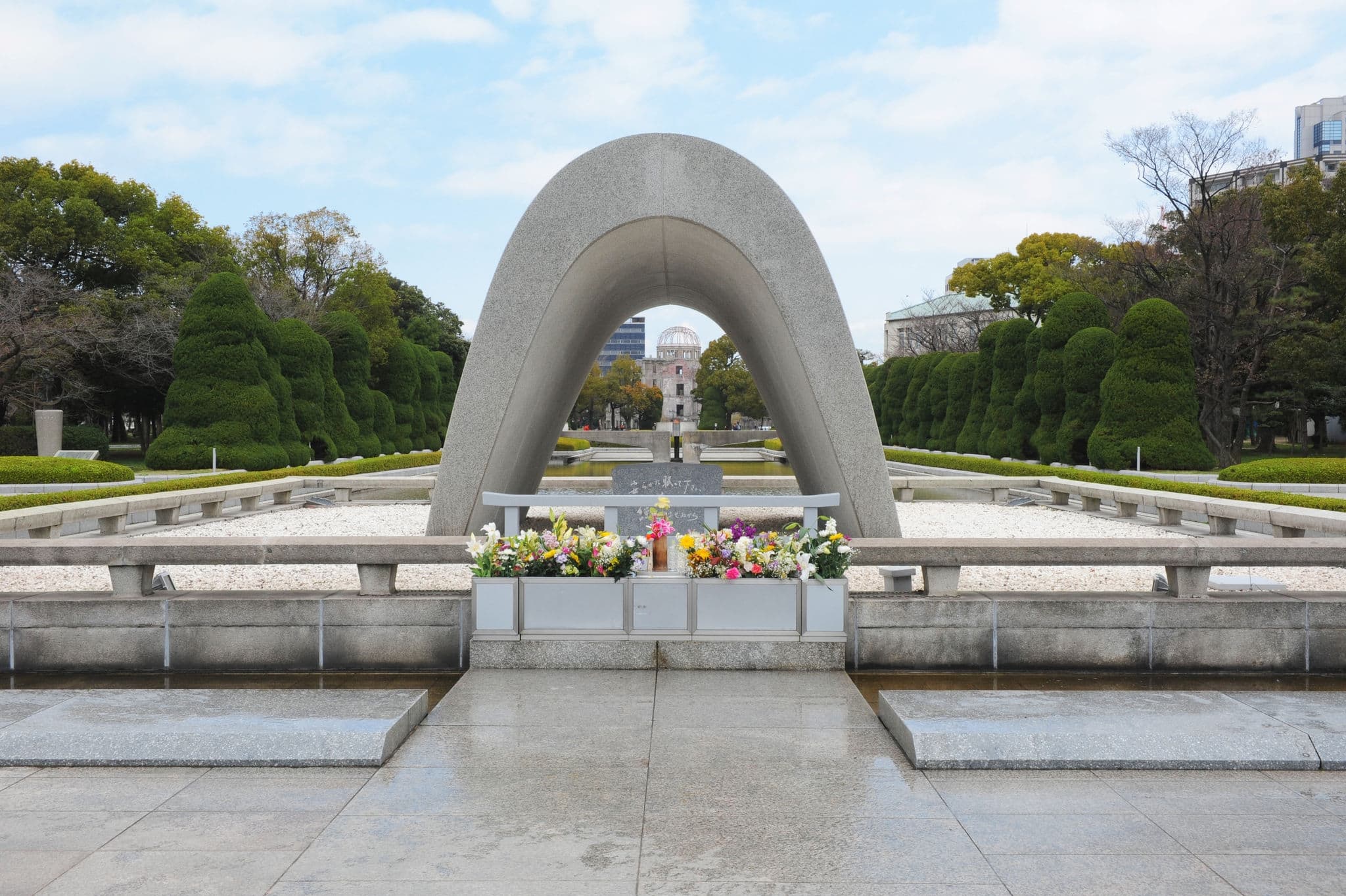 Cenotaph in hiroshima