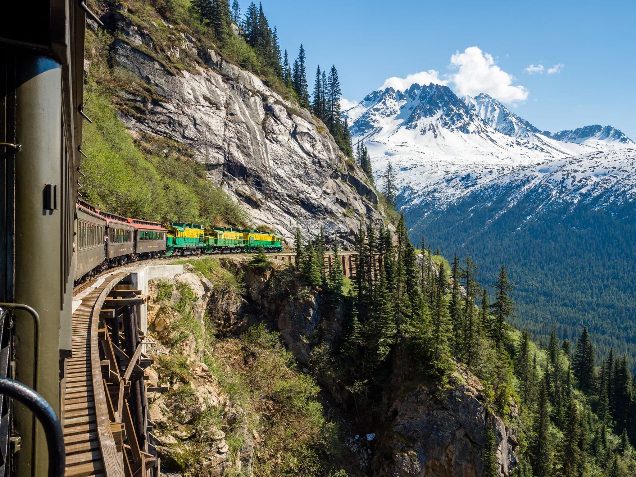 White Pass Train  Alaska 