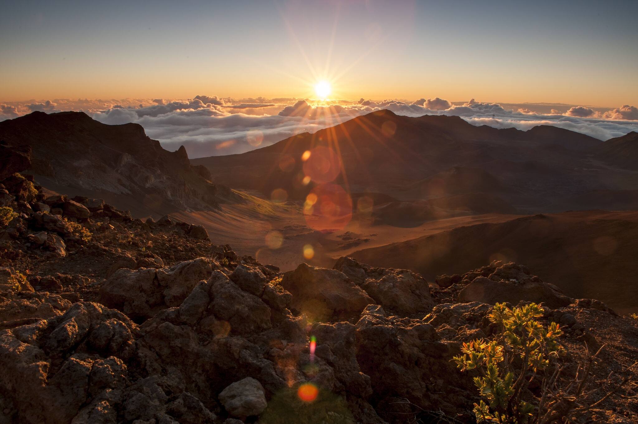 Sunrise on Haleakala
