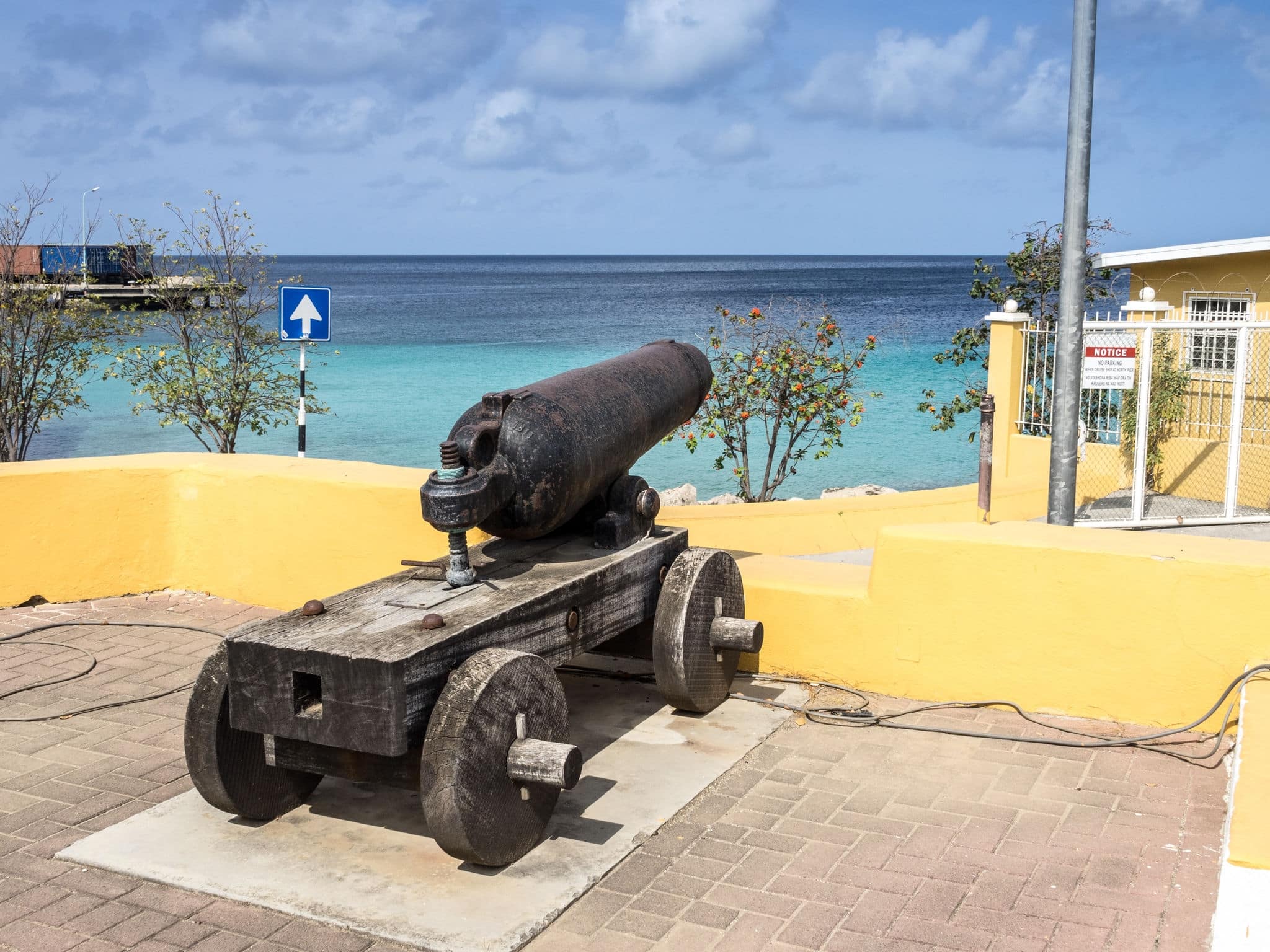 Kralendijk teh Capital city of Bonaire Dutch Antilles Caribbean