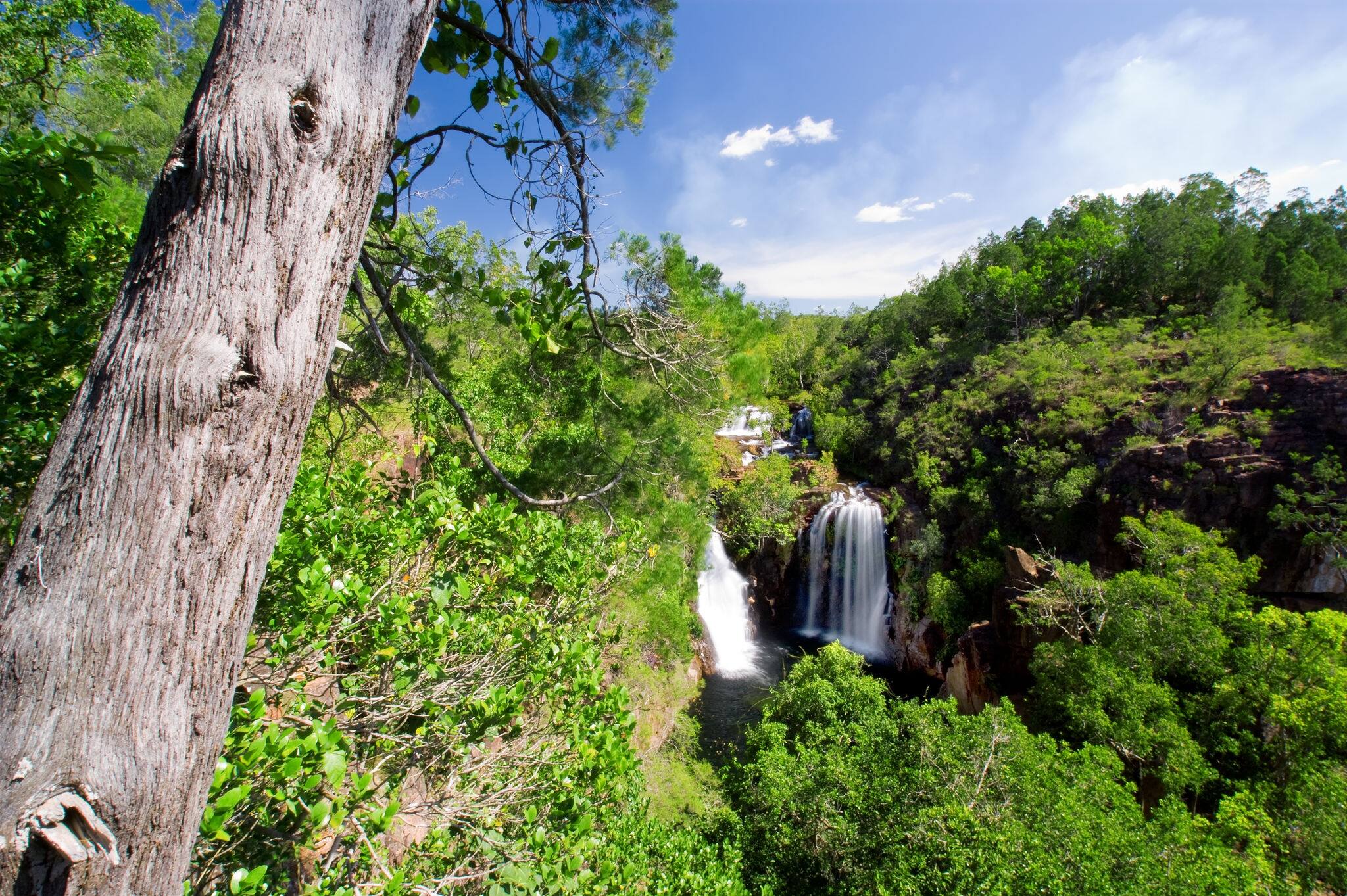 Scenic waterfalls in Northern Australia