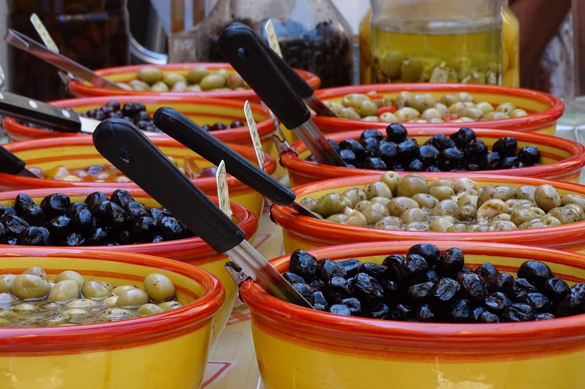 Olives in Saint Tropez