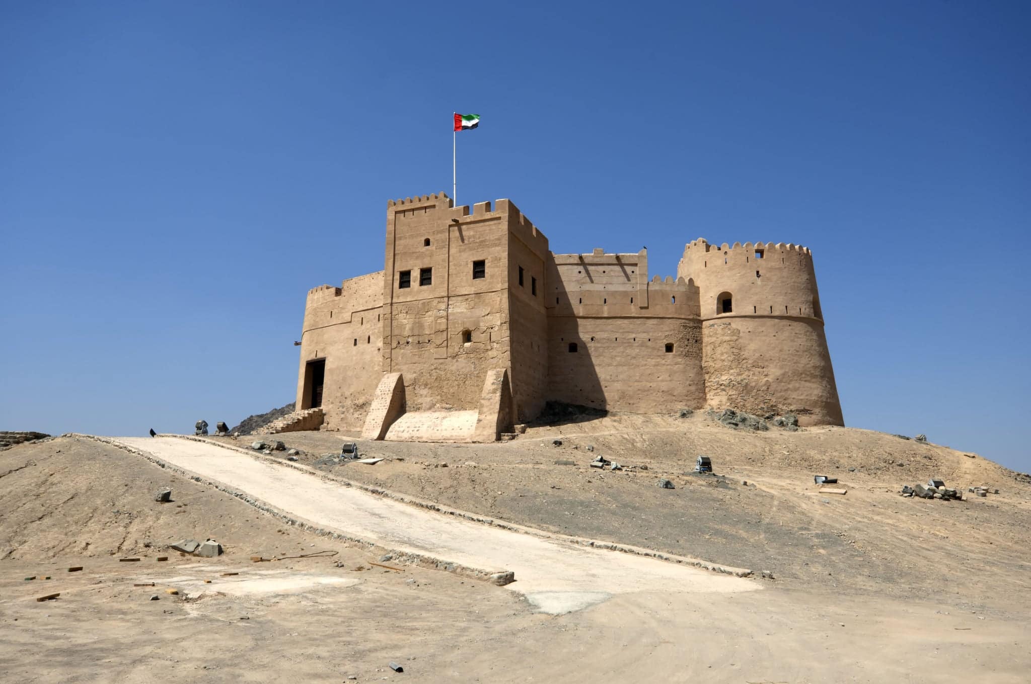 Fujairah Fortress in the United Arab Emirates