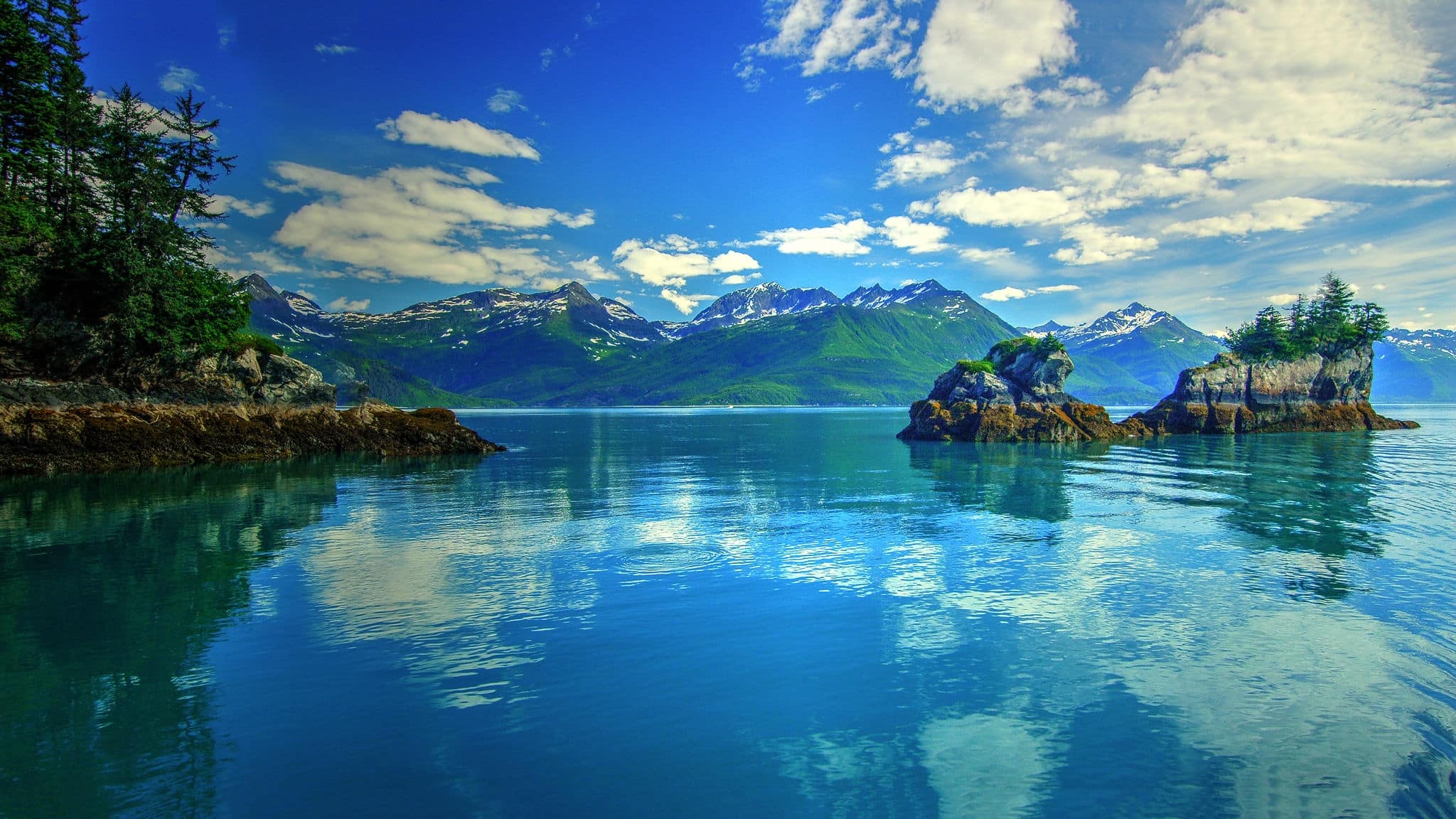 Prince William Sound, Valdez, Alaska, America