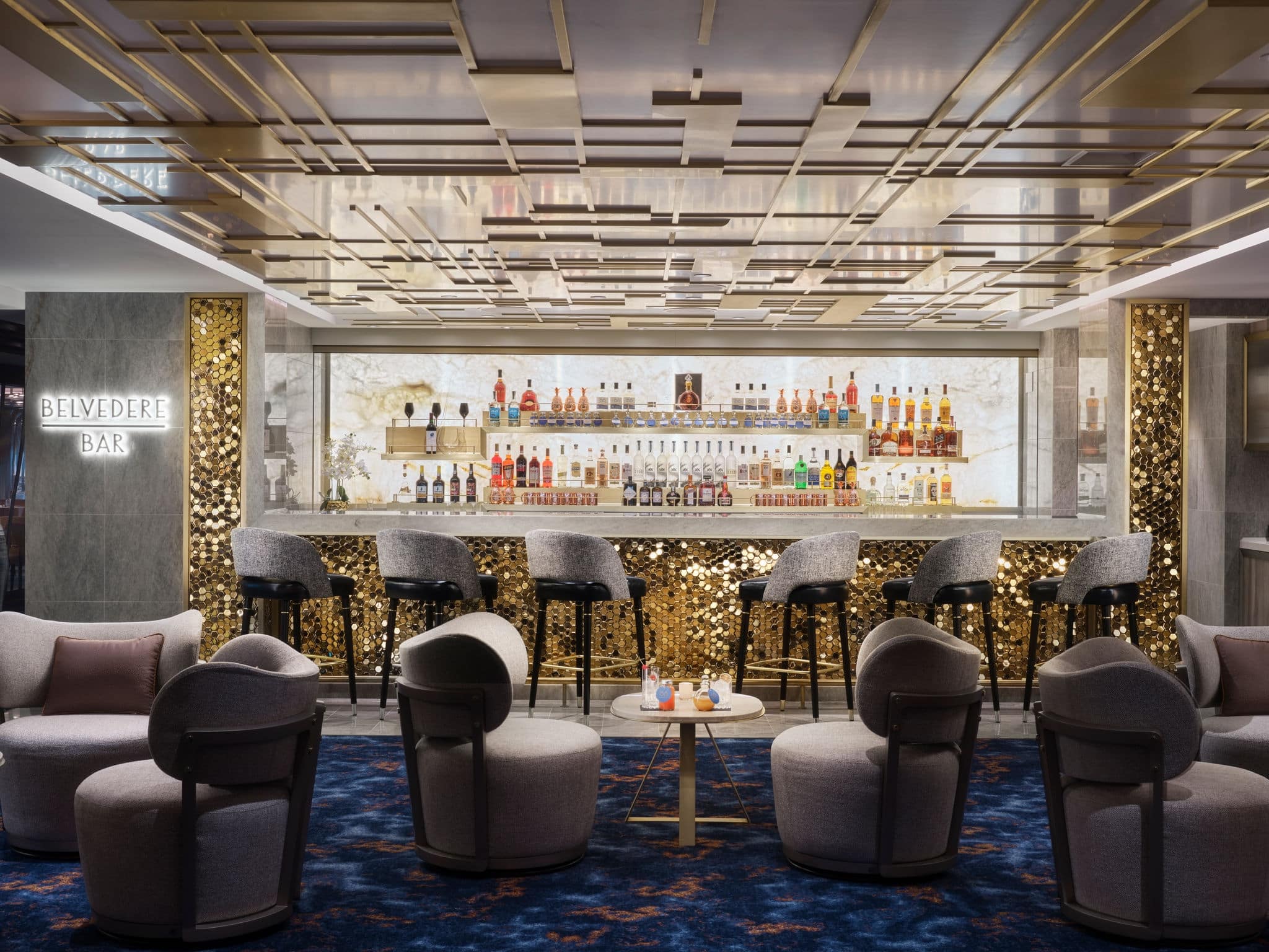 NCL Aqua Cruise Bars Lounges Belvedere Bar