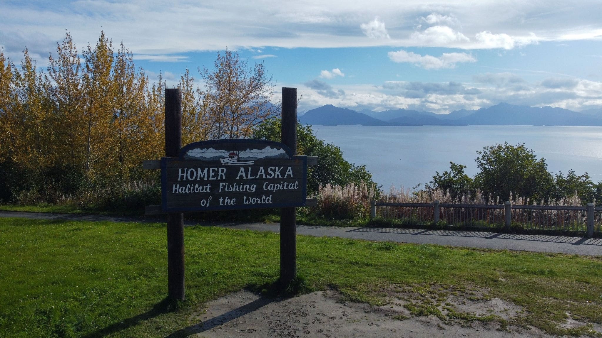 Welcome to Homer Alaska Sign