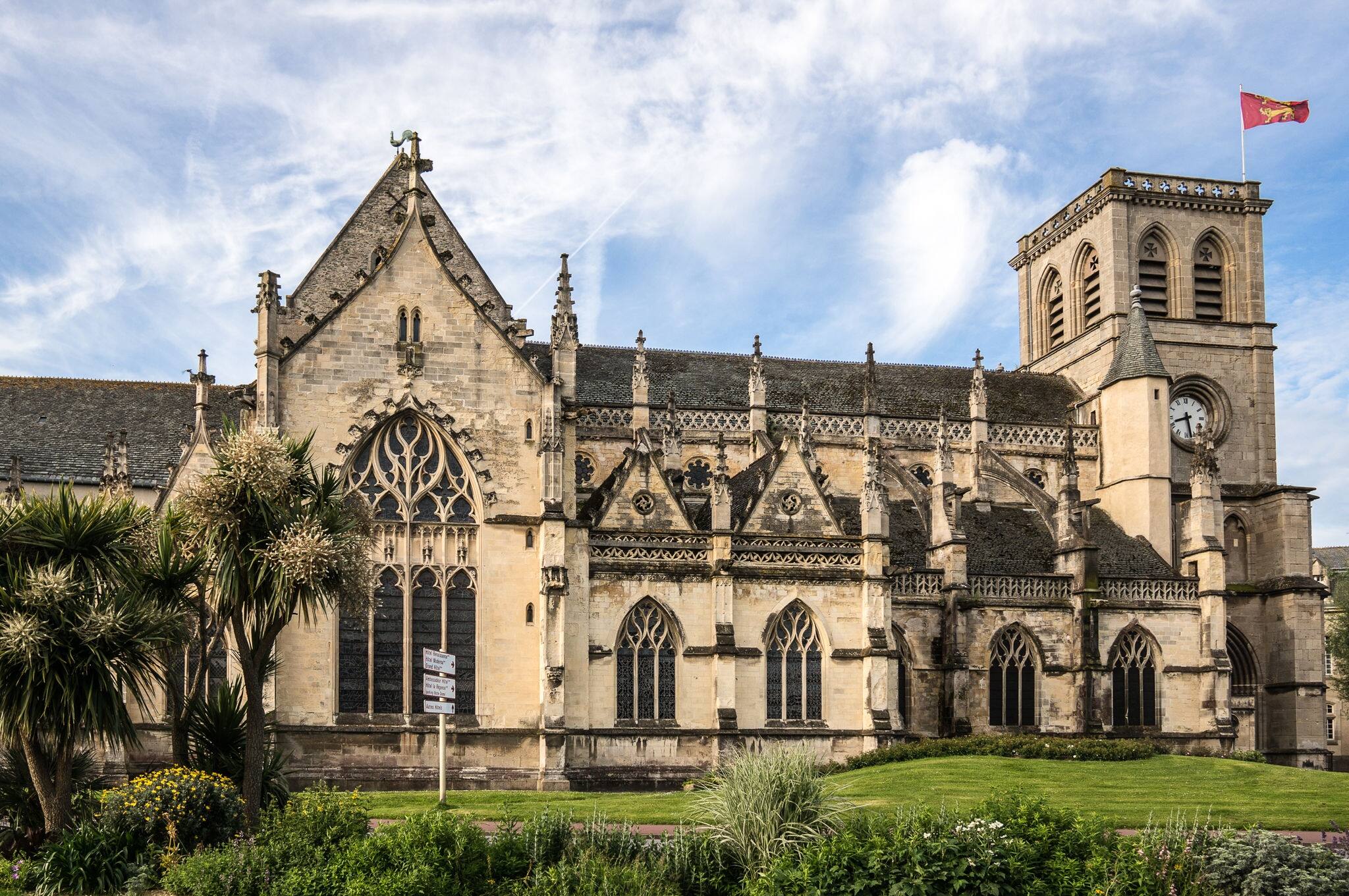 Sainte Trinite (Saint Trinity) Basilica in Cherbourg, Normandy, France