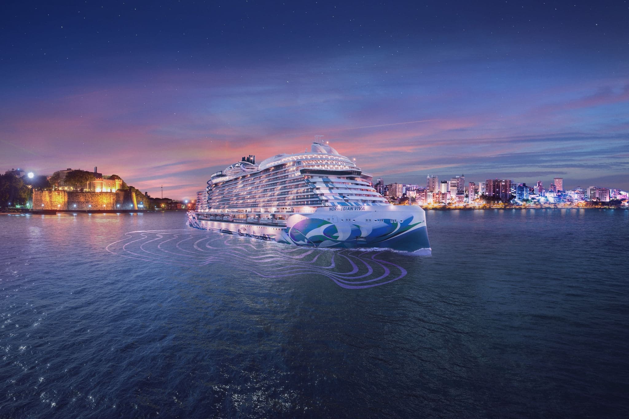 NCL Viva Aerial San Juan