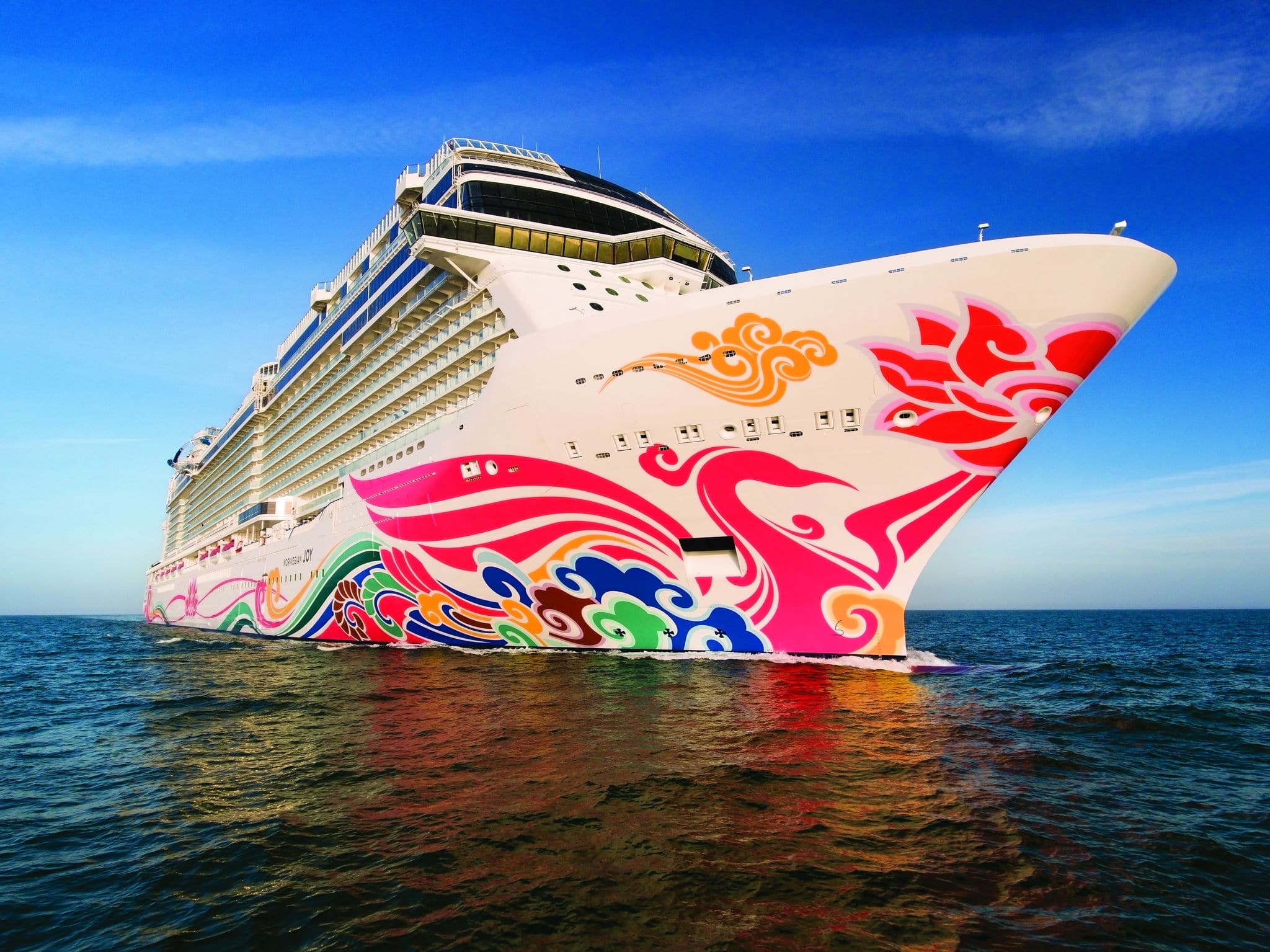 Norwegian Joy sea trial