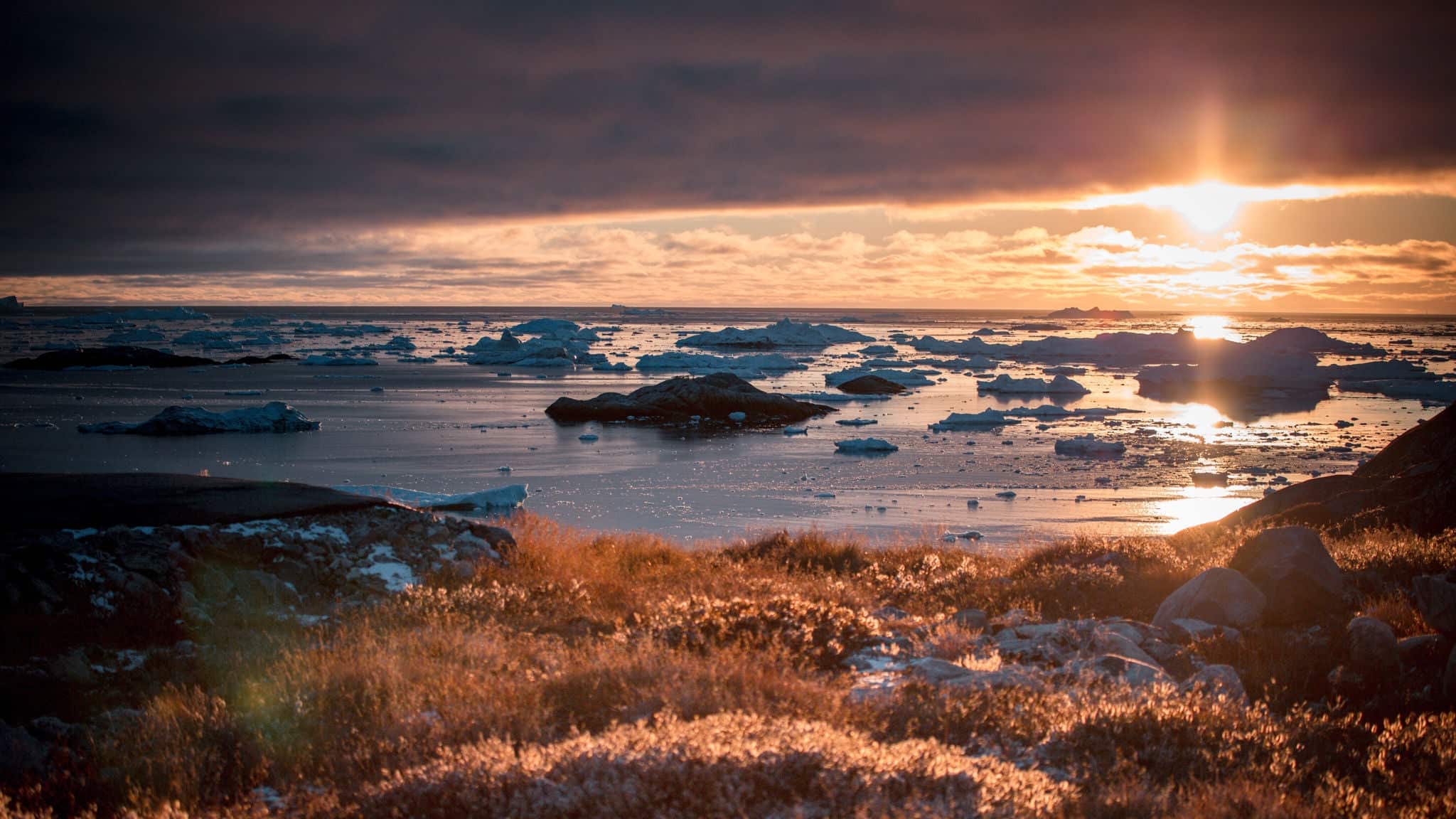 Nuuk, a city under the Arctic iceberg