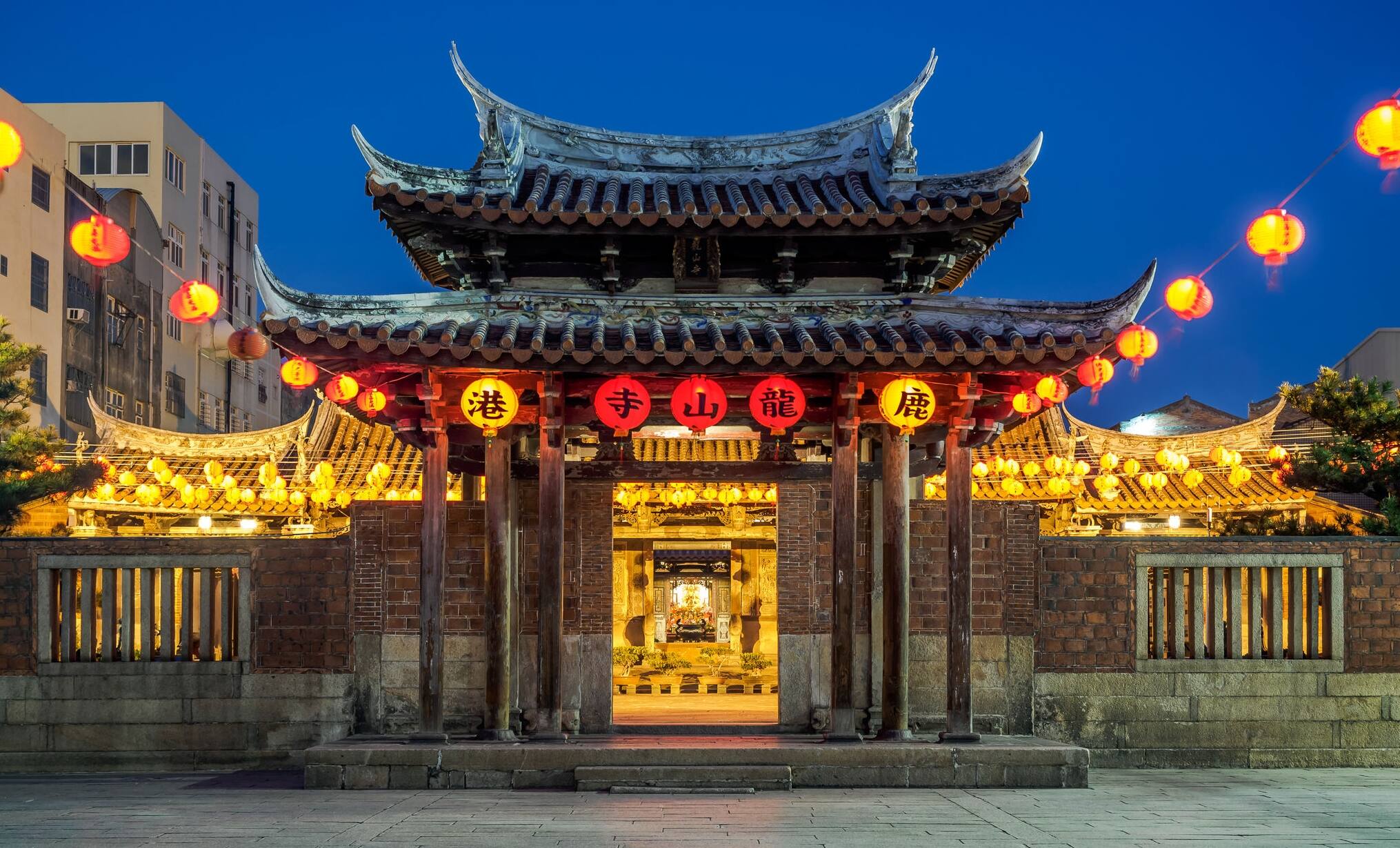 Longshan Temple in Lukang Township, Taiwan.