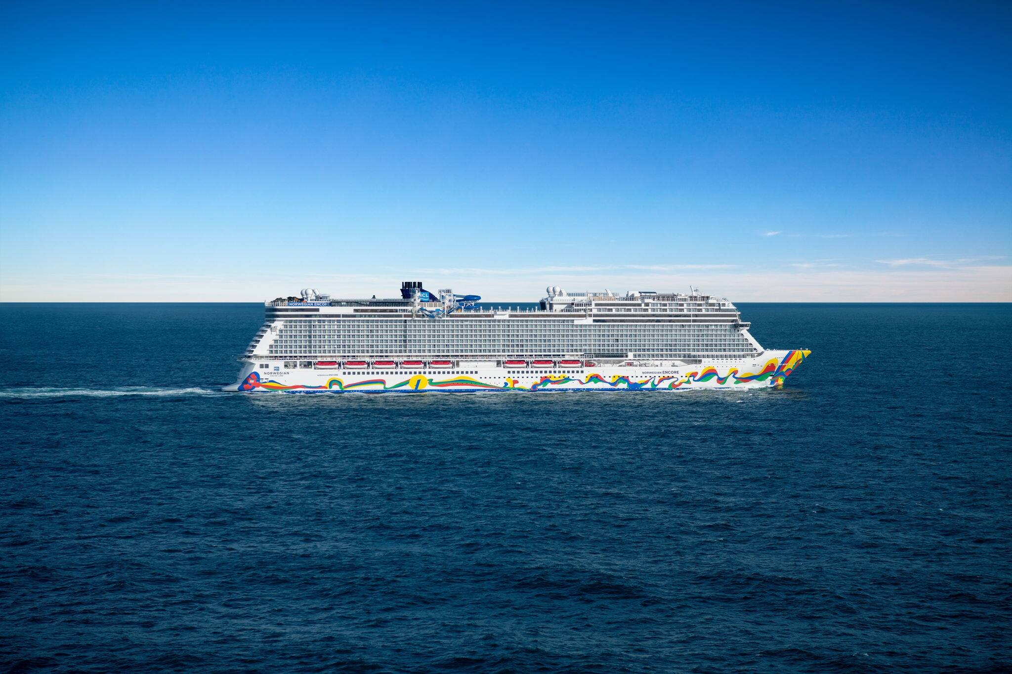 Norwegian Encore Sea Trials