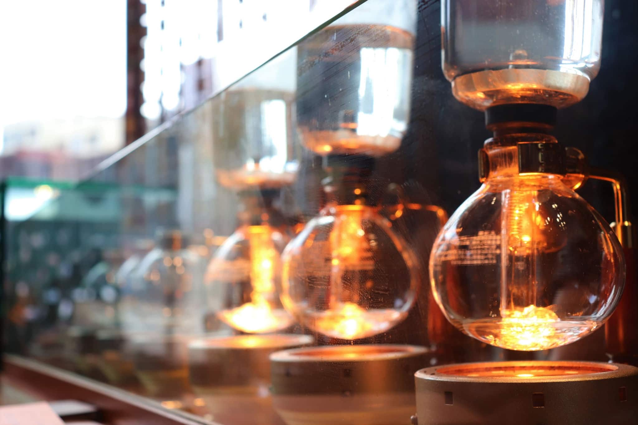 Brewing Starbucks coffee in Seattle, Washington