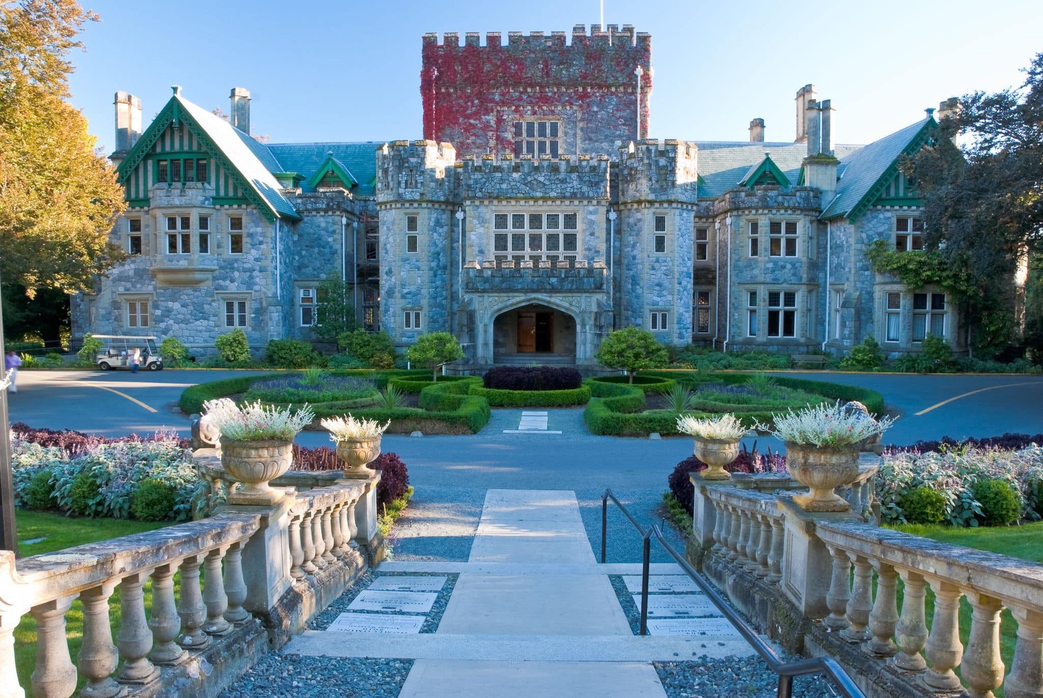 Hatley Park Castle in Victoria, British Columbia.