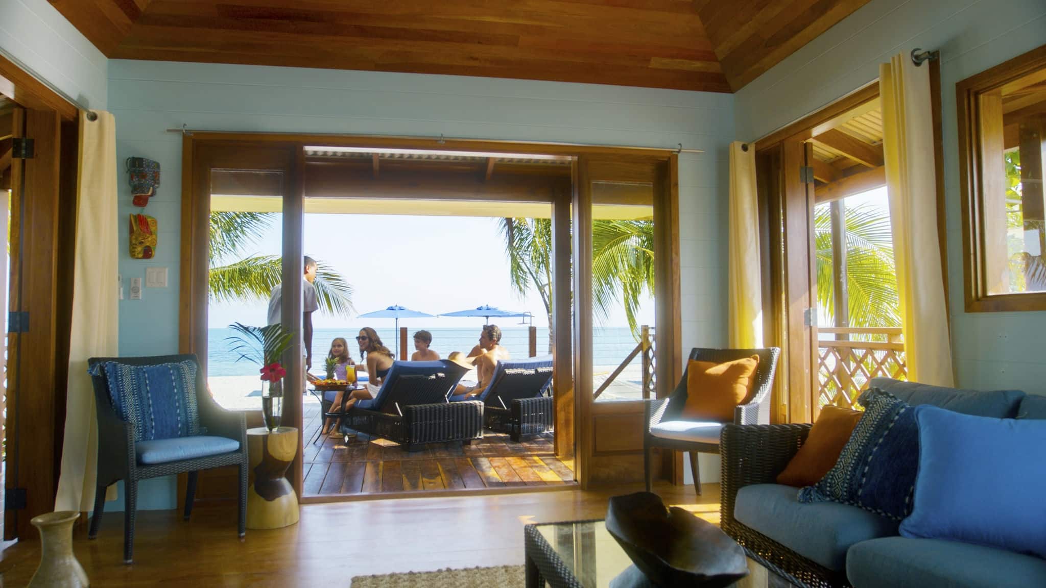 Harvest Caye Beach Villa