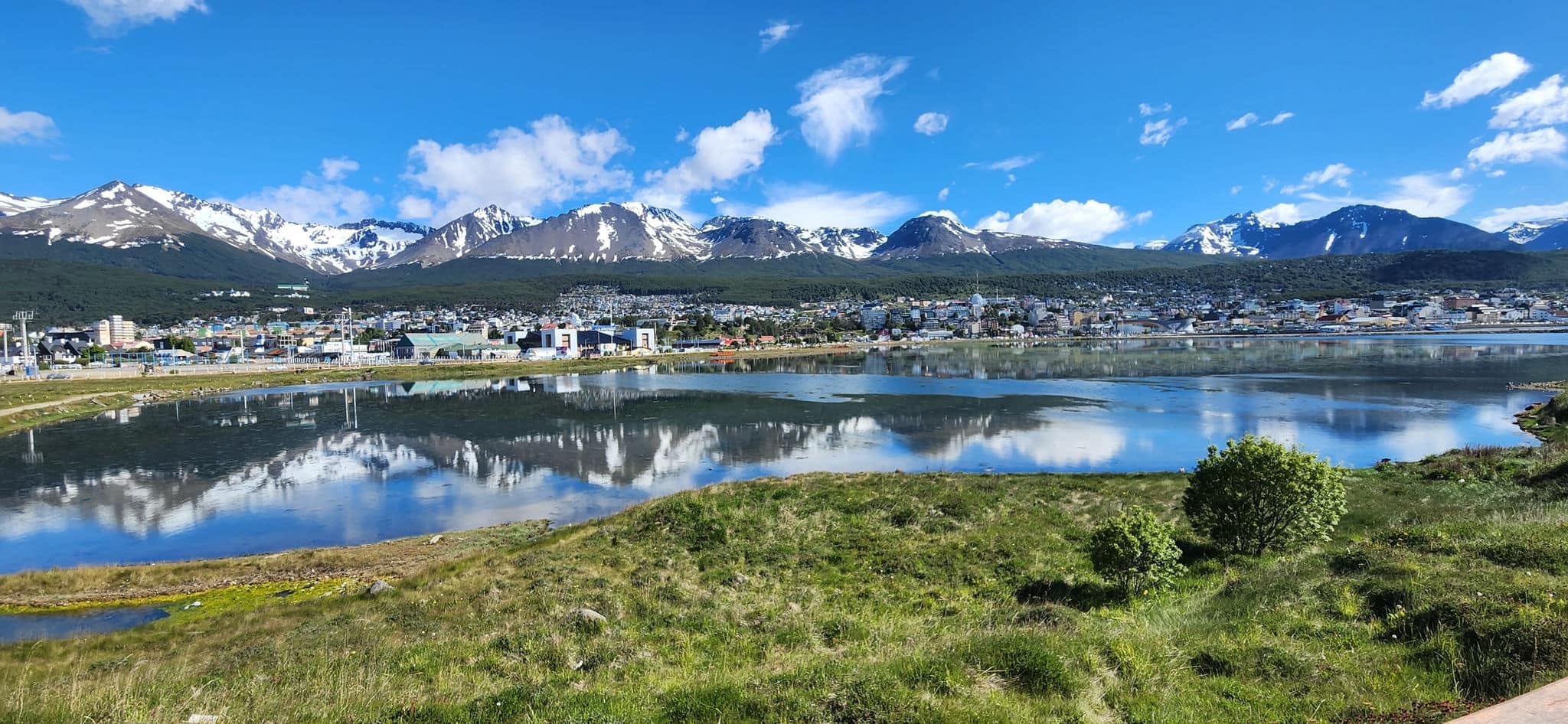 Natural Urban Reserve 'Bahia Encerrada'. Ushuaia - Argentina. The reserve is habitat of more than 50 species of birds. It preserves wild species and contributes to the bird migration.