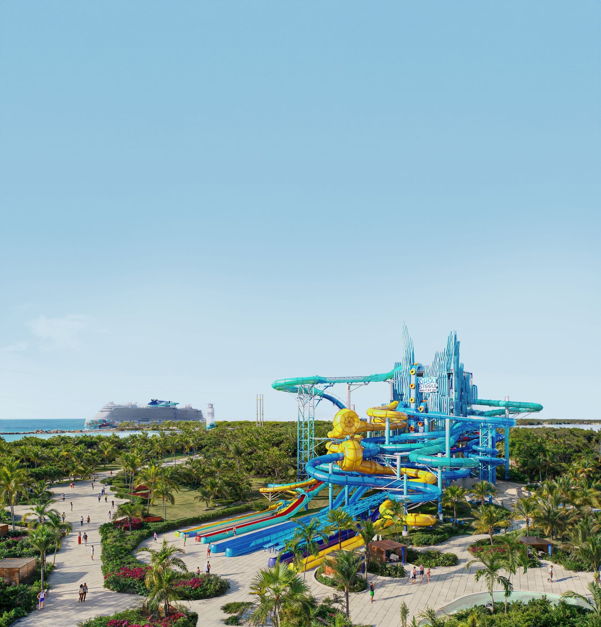 Great Stirrup Cay Waterpark.