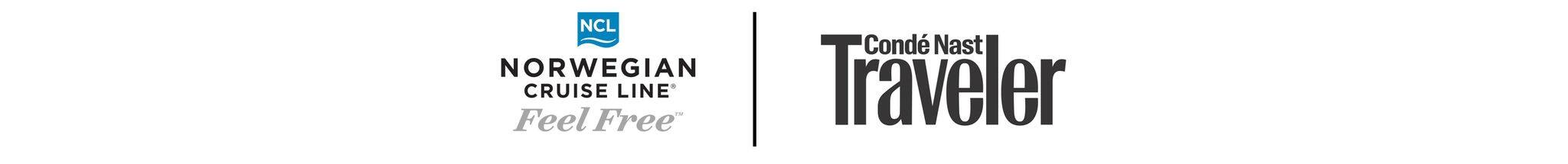 NCL Feel Free and Conde Nast Traveler Logos