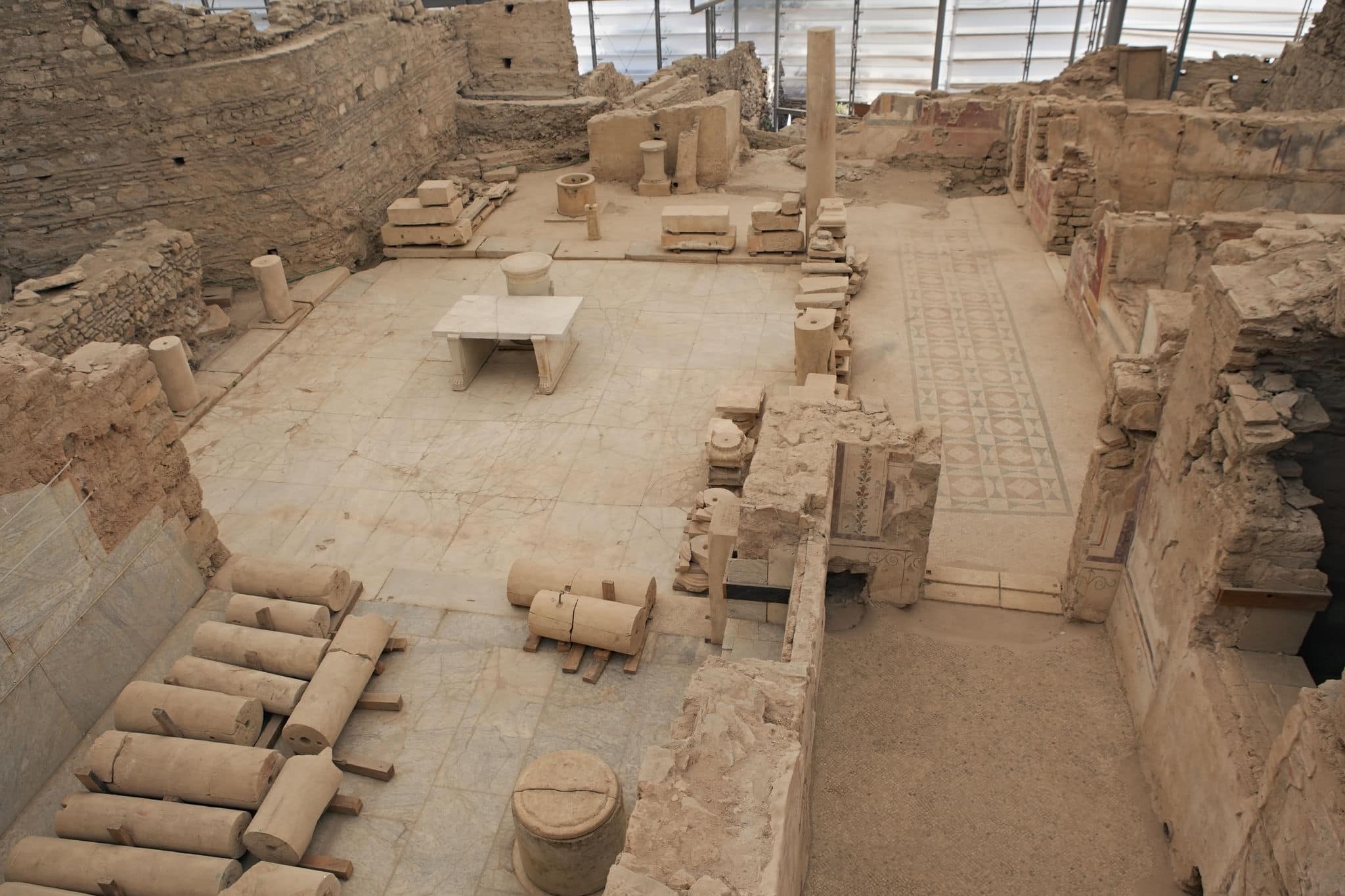 Ephesus terrace houses the famous , A.D. 1
