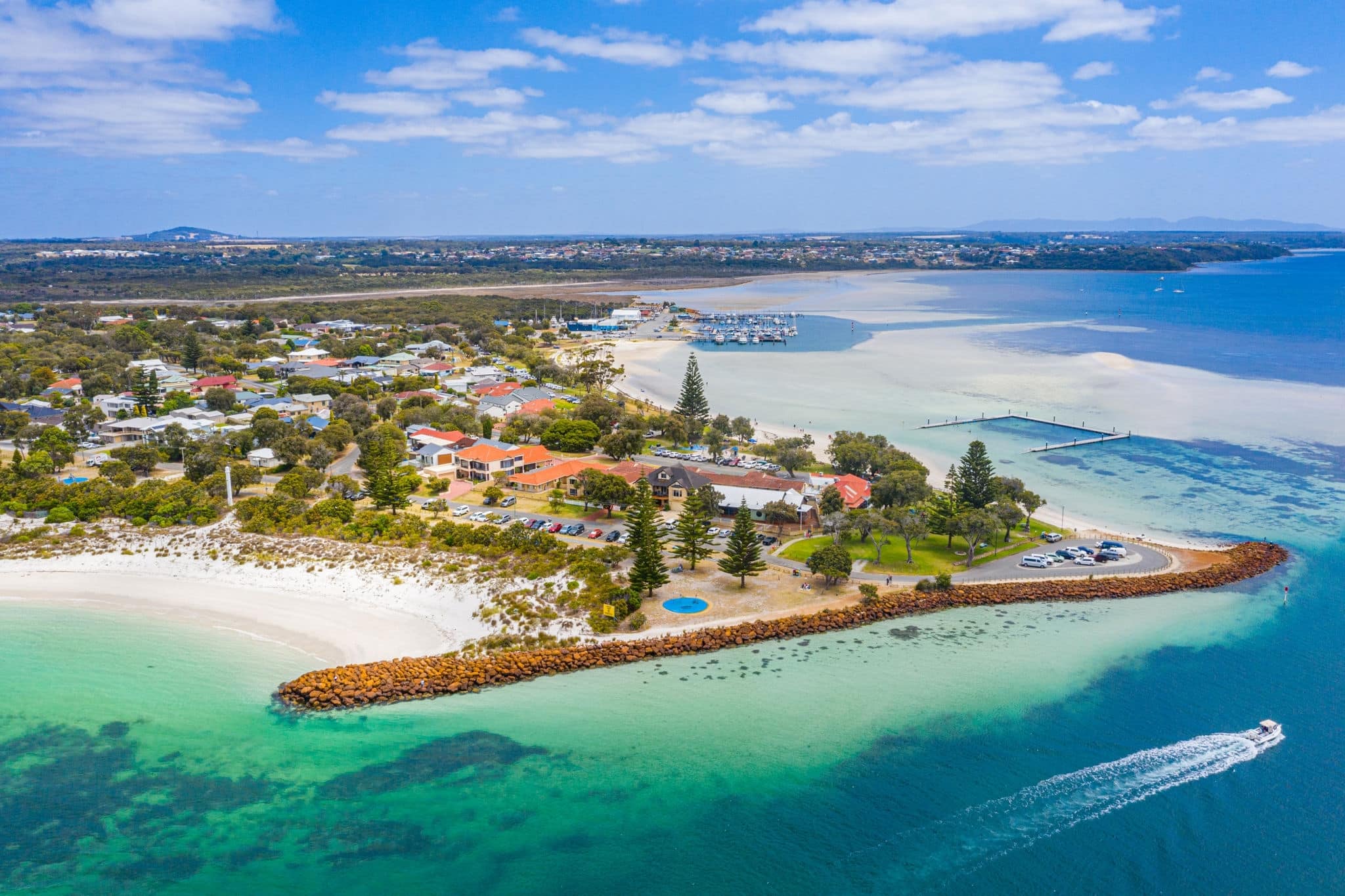 Marina at Emu point of Albany, Australia