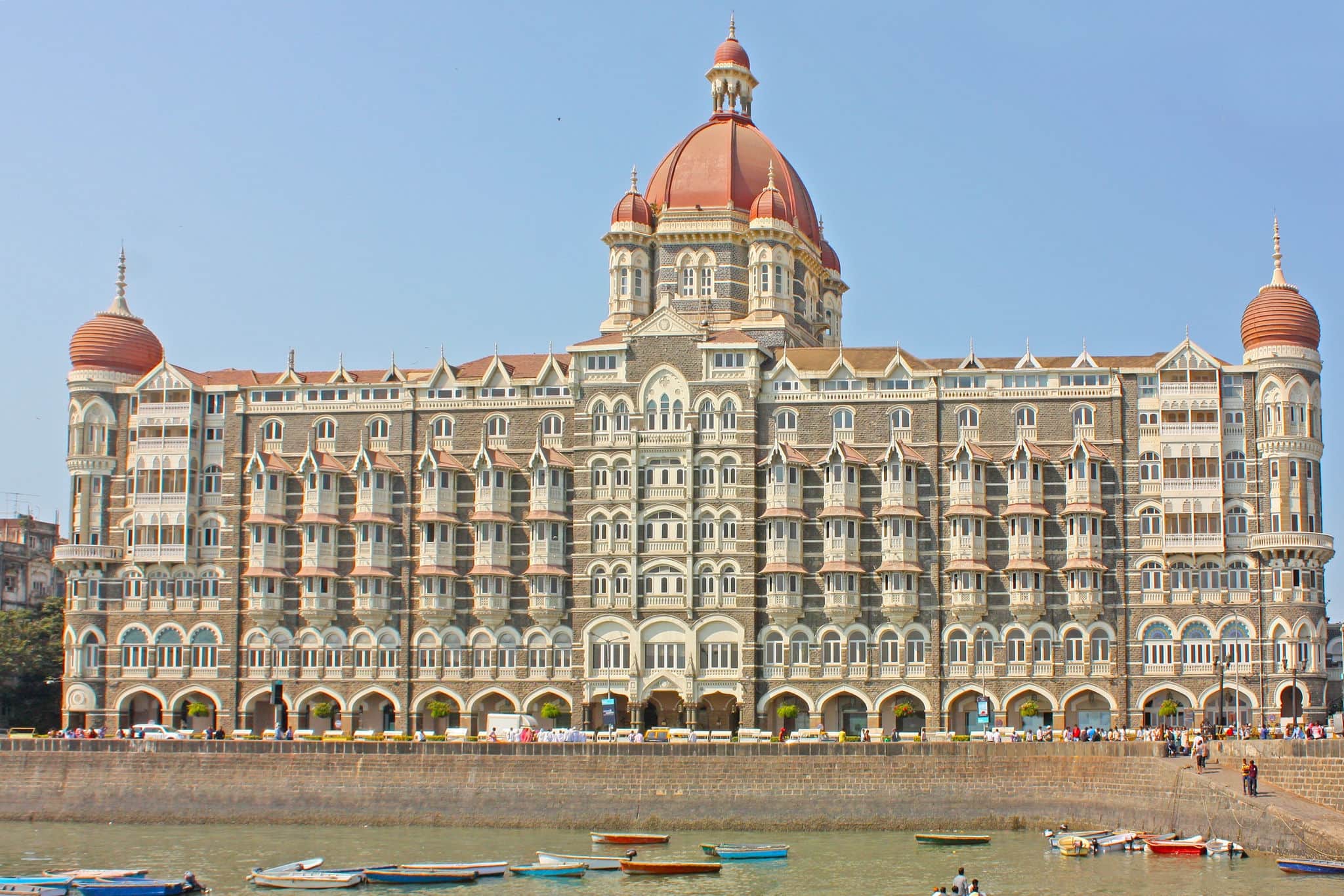 Taj Mahal Palace in Bombay, India, Asia