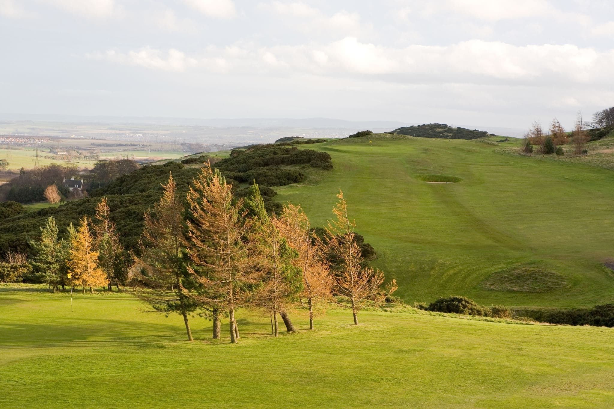Golf course in Edinburgh (Scotland, United Kingdom)