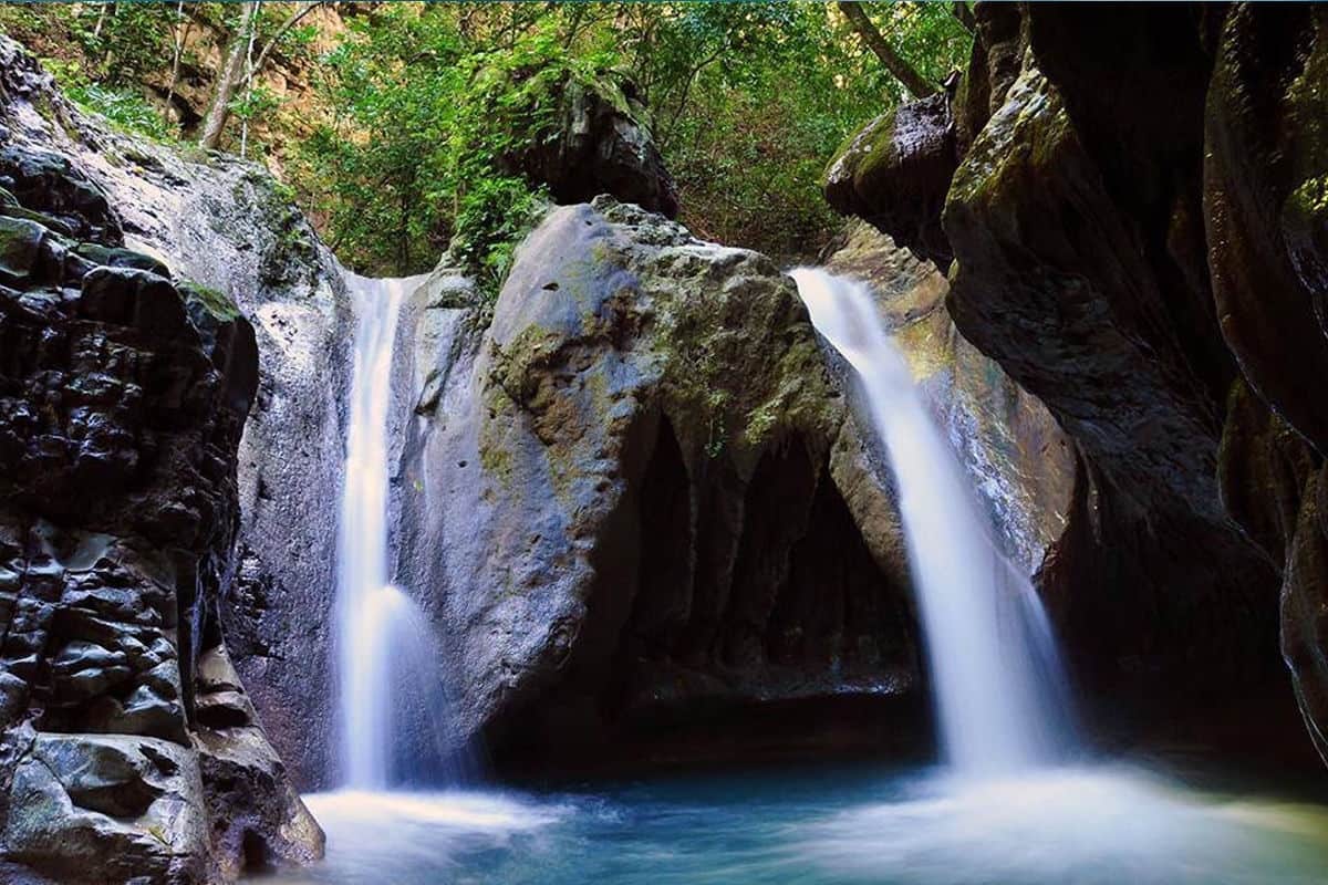 Experience the Waterfalls of Damajagua.