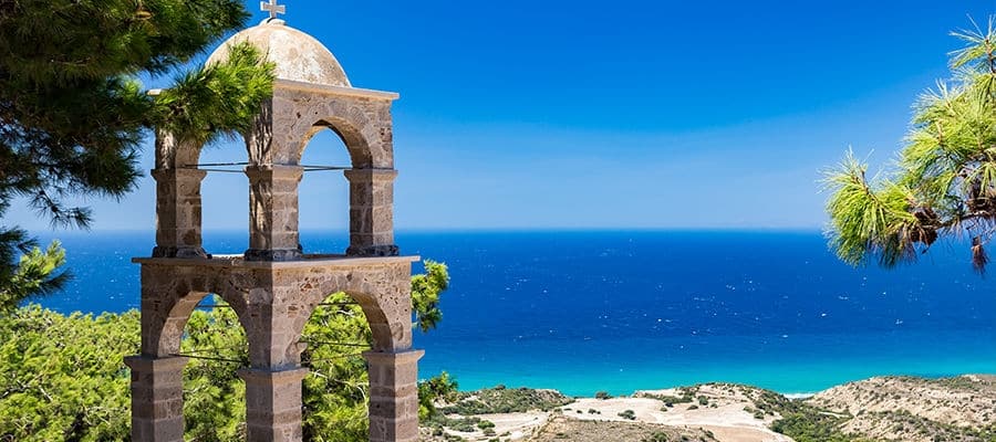 Agios Monastery in Kos, Greece.