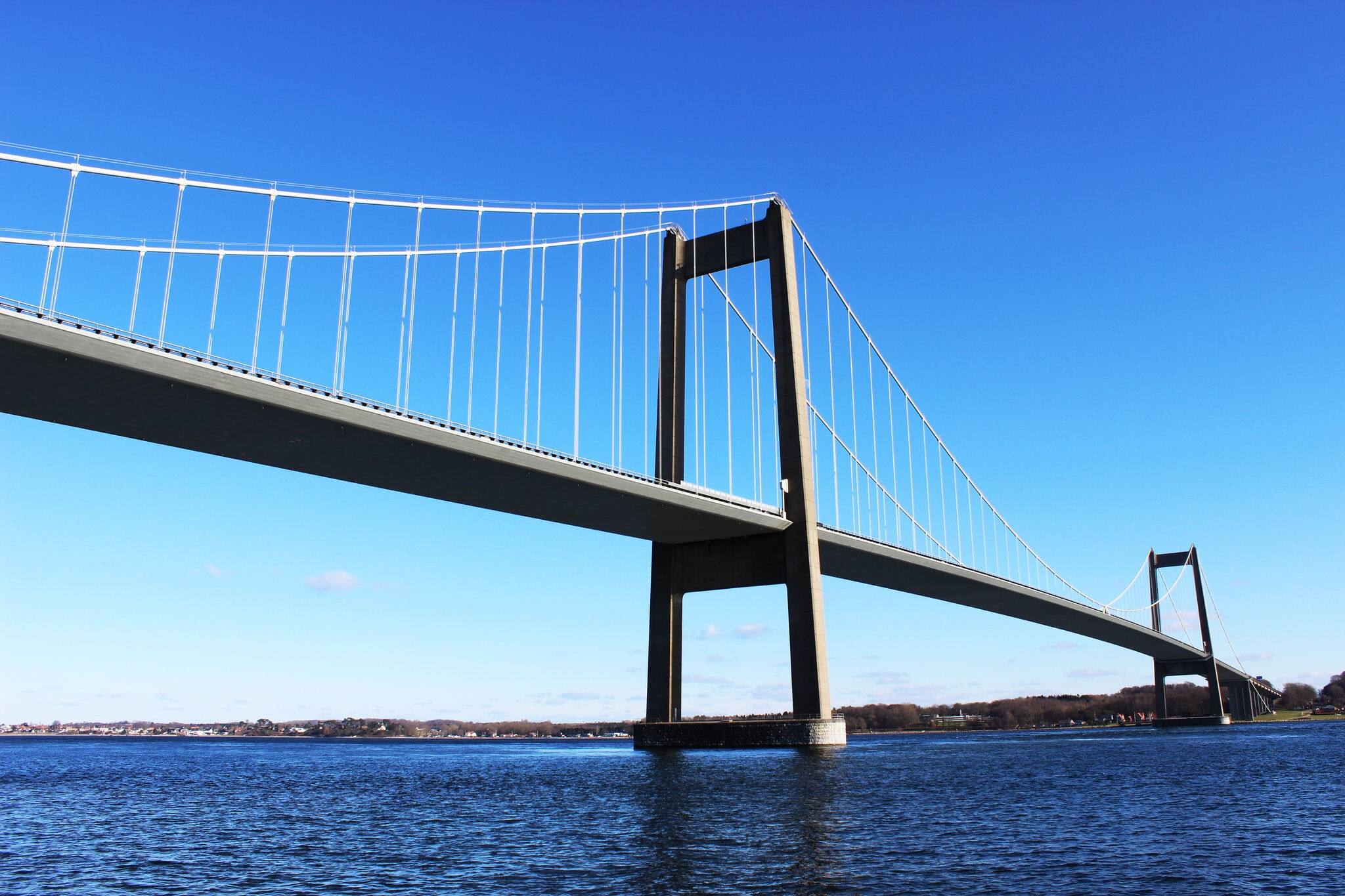 Little belt bridge in Fredericia,Denmark